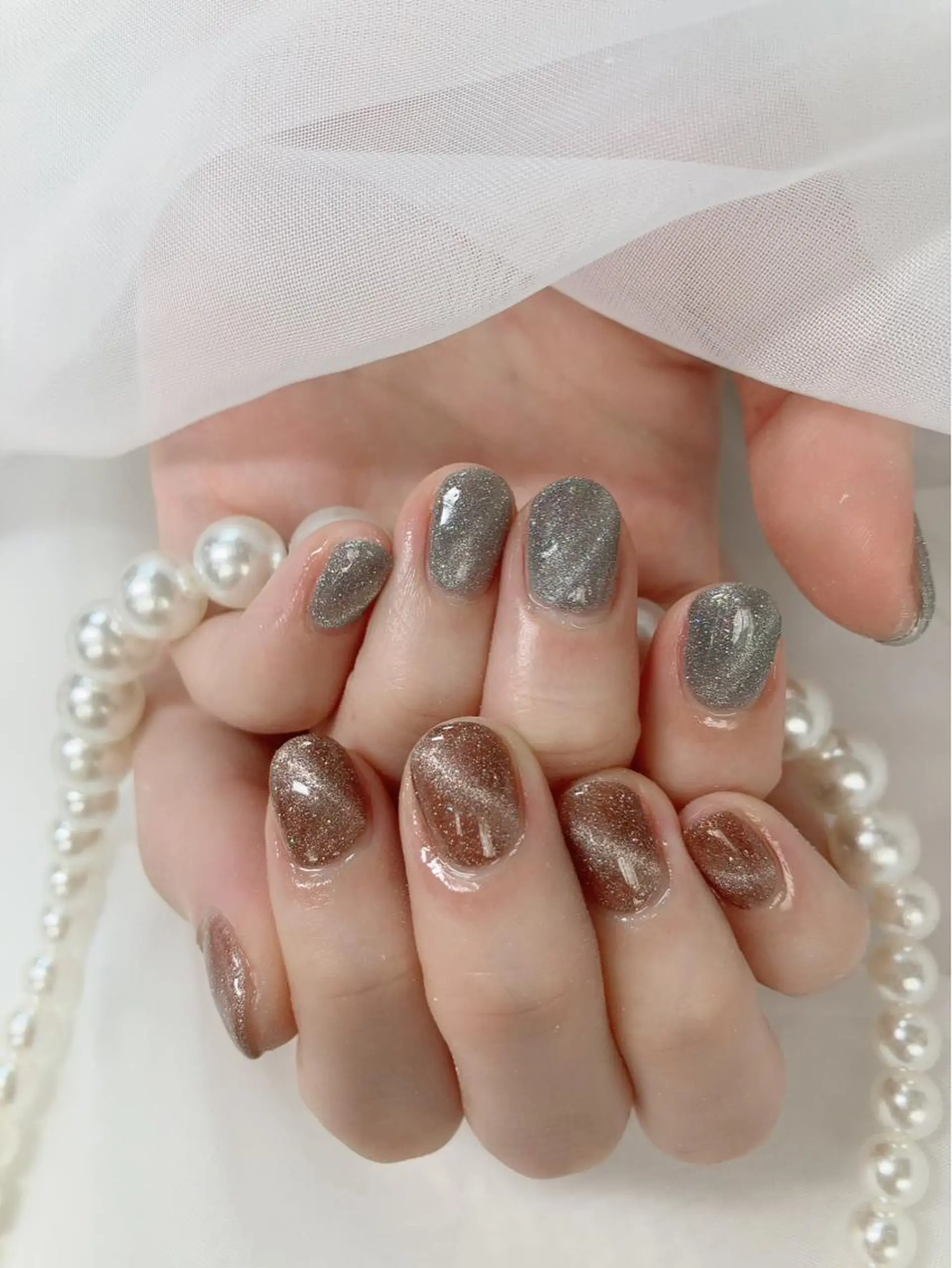 ネイル 長さ出し フットネイル フレンチネイル ジェルネイル 韓国ネイル Risa ネイルサロンKOTOのネイルデザイン