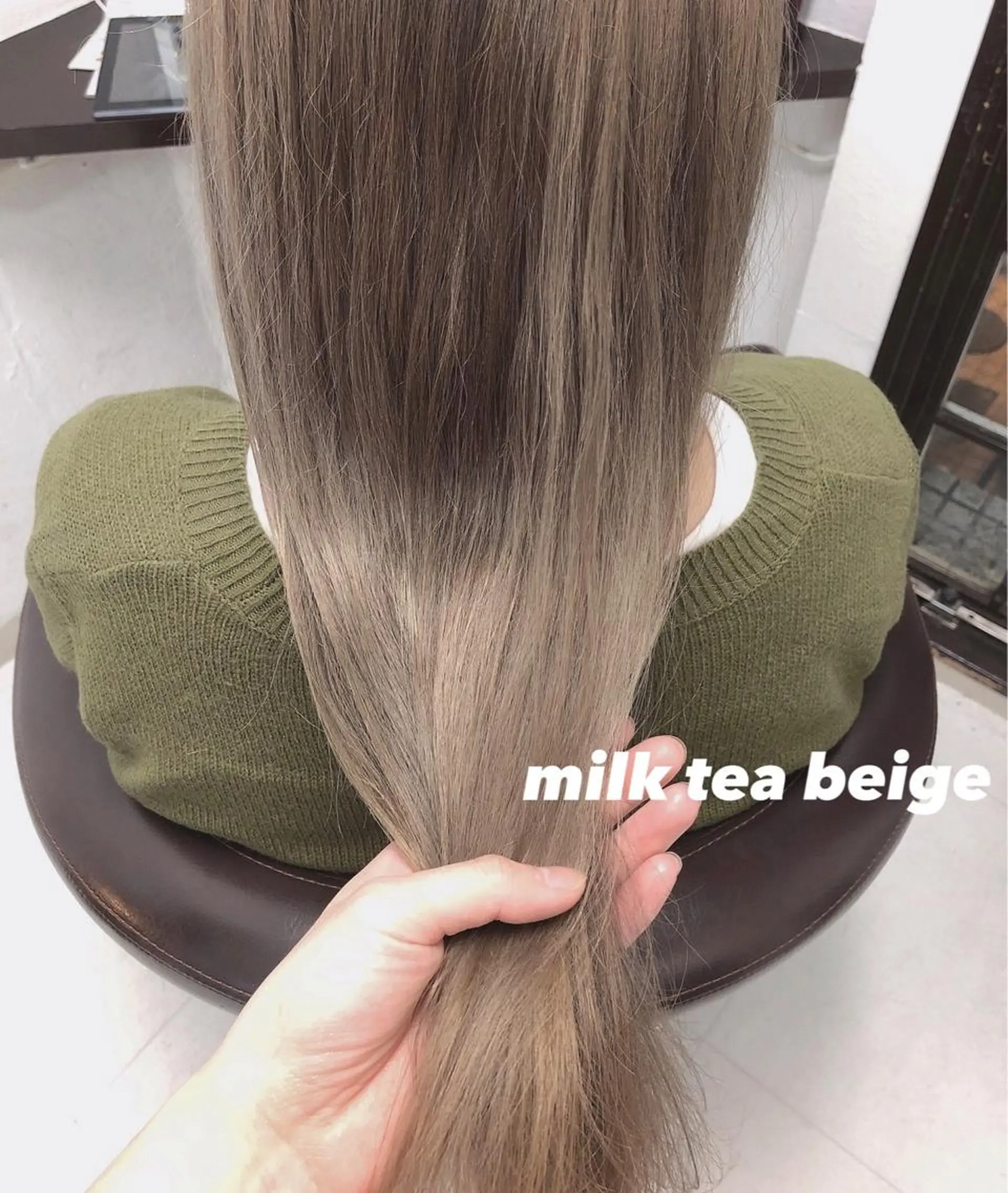 ロング カラー ヘアアレンジ ブリーチ メンズ似合わせ🪞 リピート率No.1のヘアスタイル