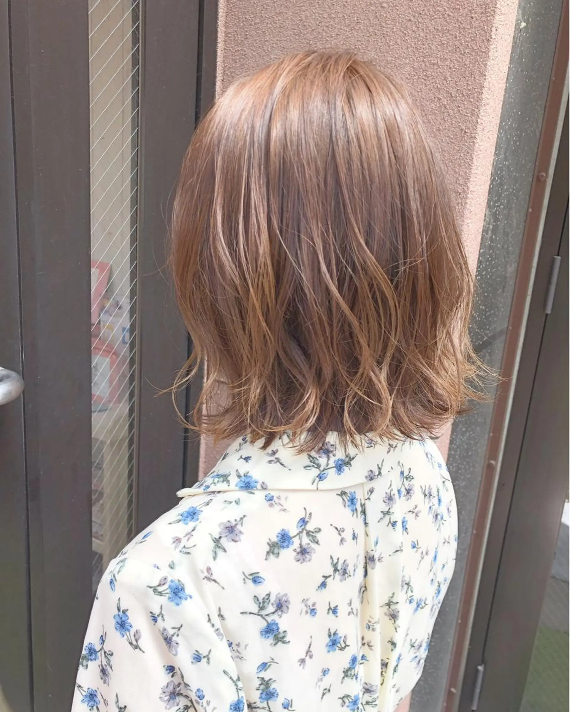 ミディアム カラー 縮毛矯正⭐️ TAKAHIROのヘアスタイル