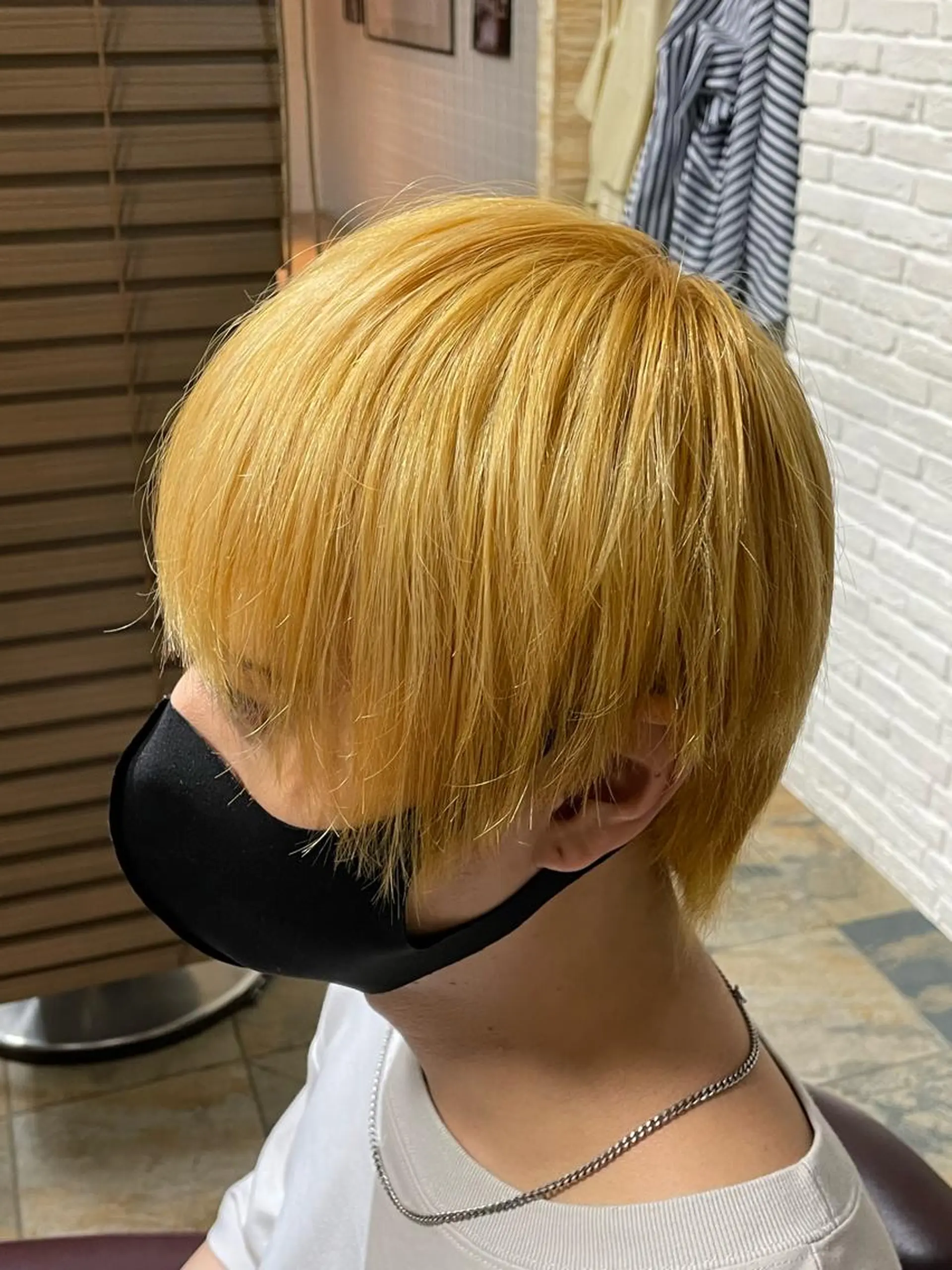 メンズ メンズウルフカット ウルフカット 榎戸 怜真のヘアスタイル