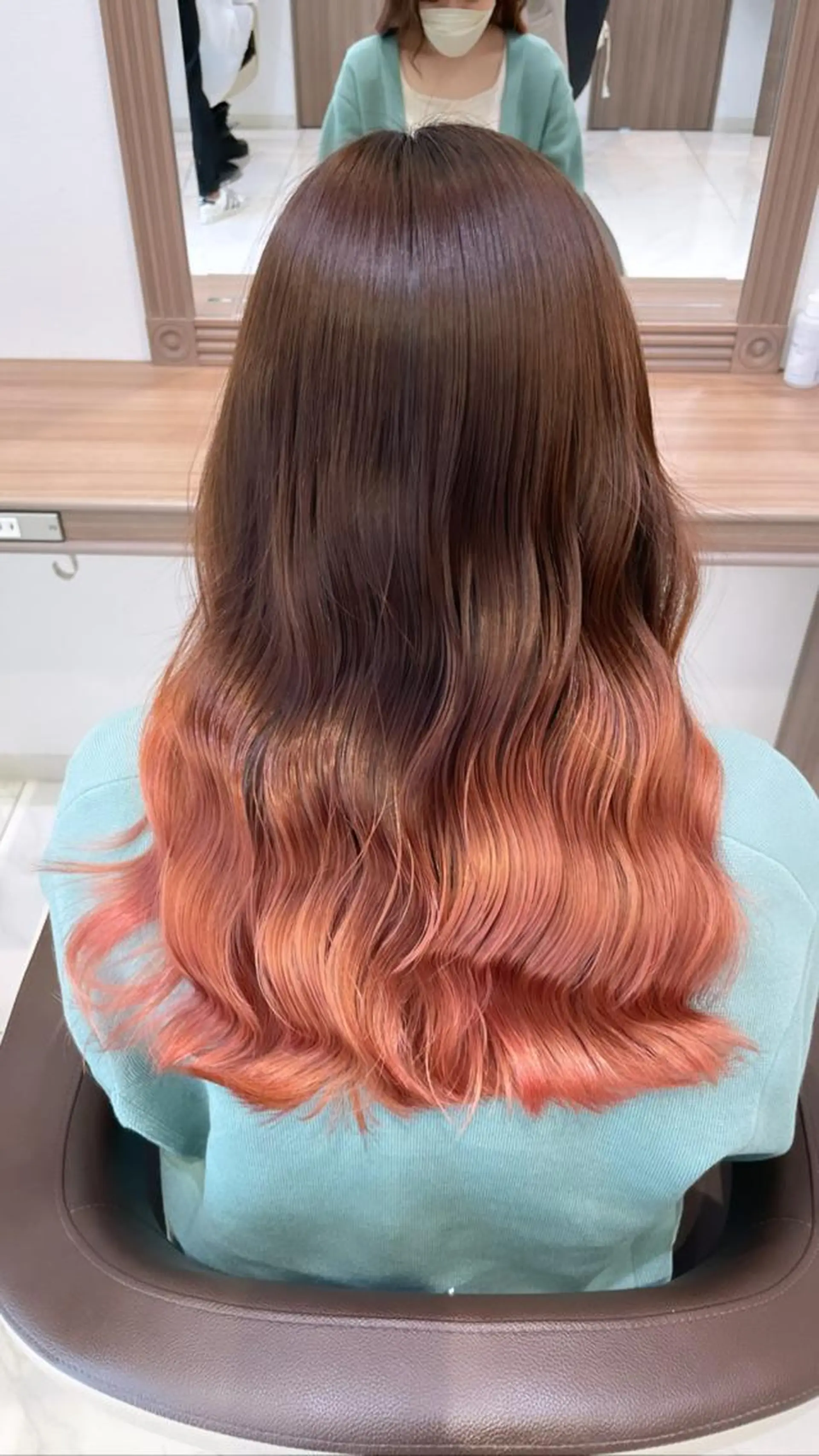 セミロング カラー カット ヘアカラー トリートメント 菊池 遼/透明感 /韓国レイヤー/艶感のヘアスタイル