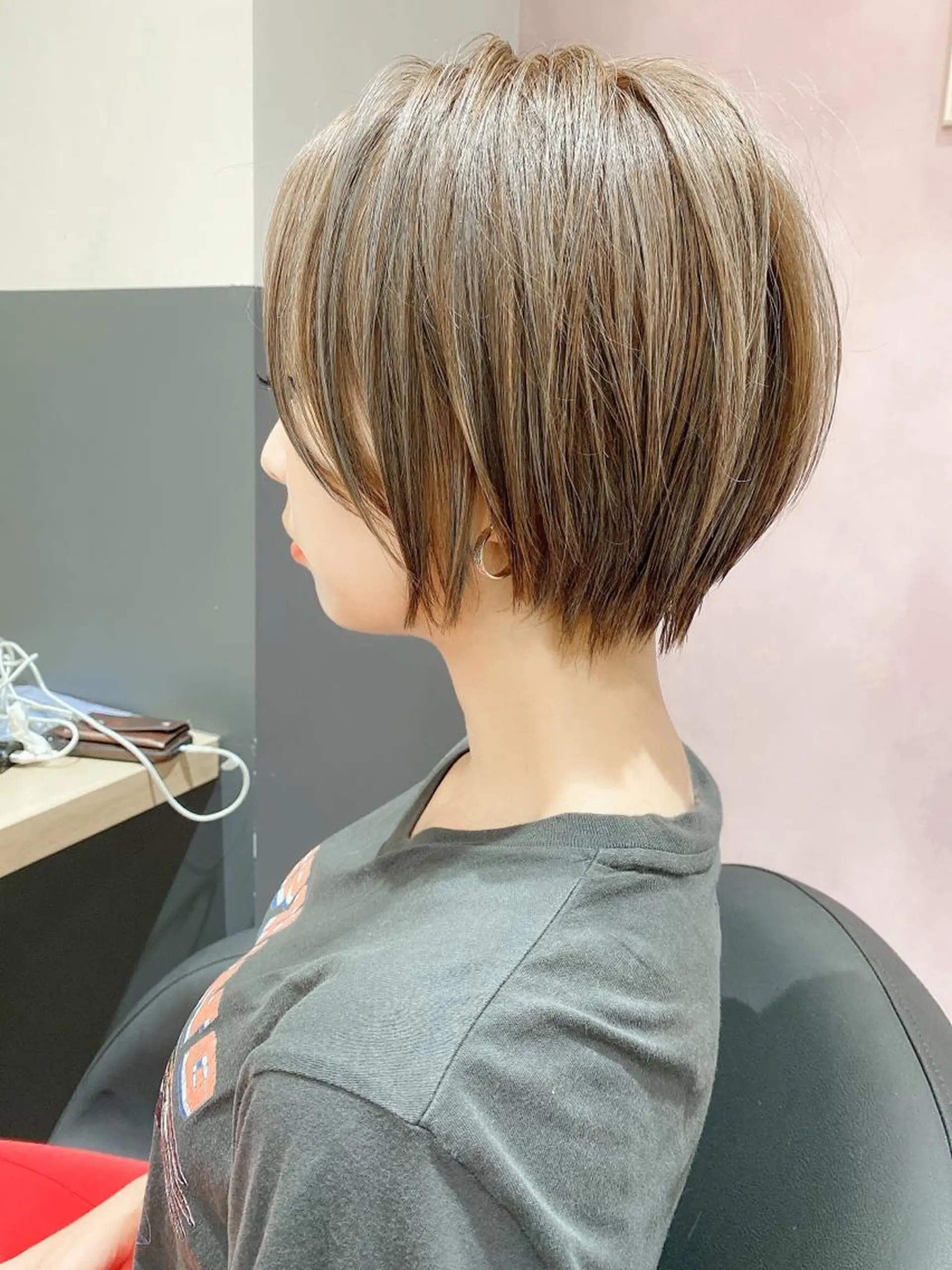 ショート カラー ヘアカラー LA KING GINZA TOKYO所属・🧡ショートの達人 🧡SHOのヘアスタイル