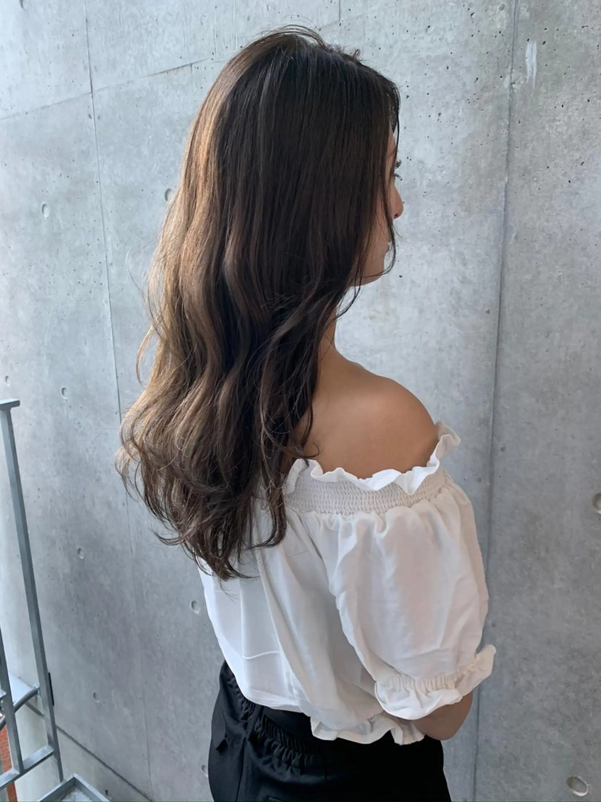 ロング ハイライト ❣️髪質改善特化❣️ カモアオイのヘアスタイル