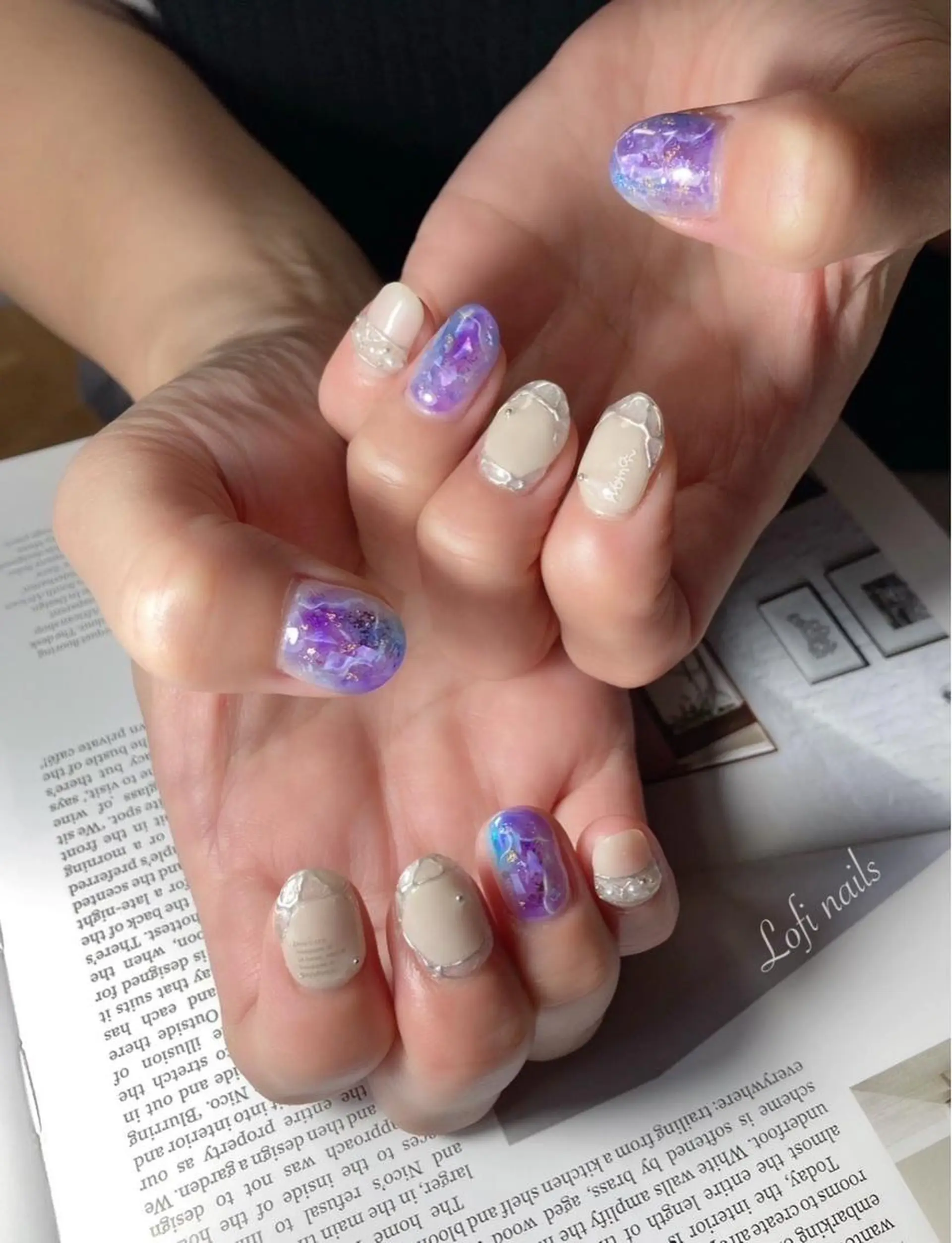 ネイル Lofi nails ゆきこのネイルデザイン