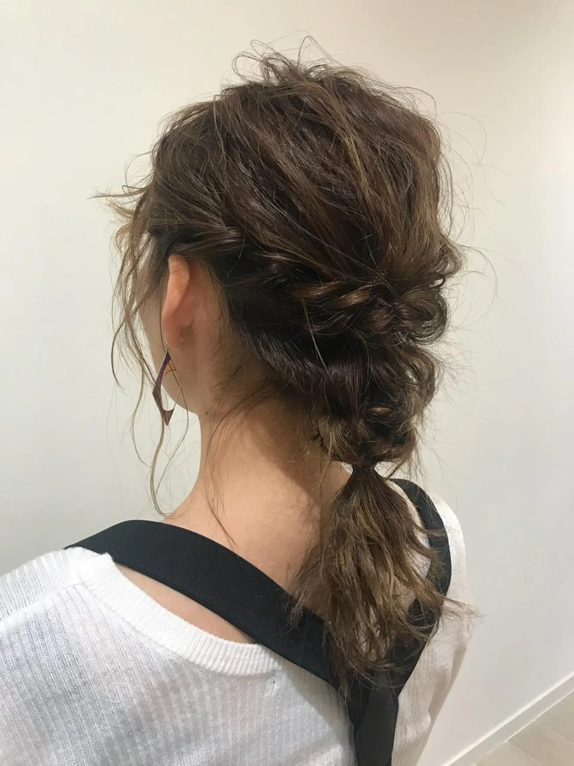 セミロング ヘアアレンジ 髪質改善period.所属・いしかわまい🎀 髪質改善特価サロンのヘアスタイル