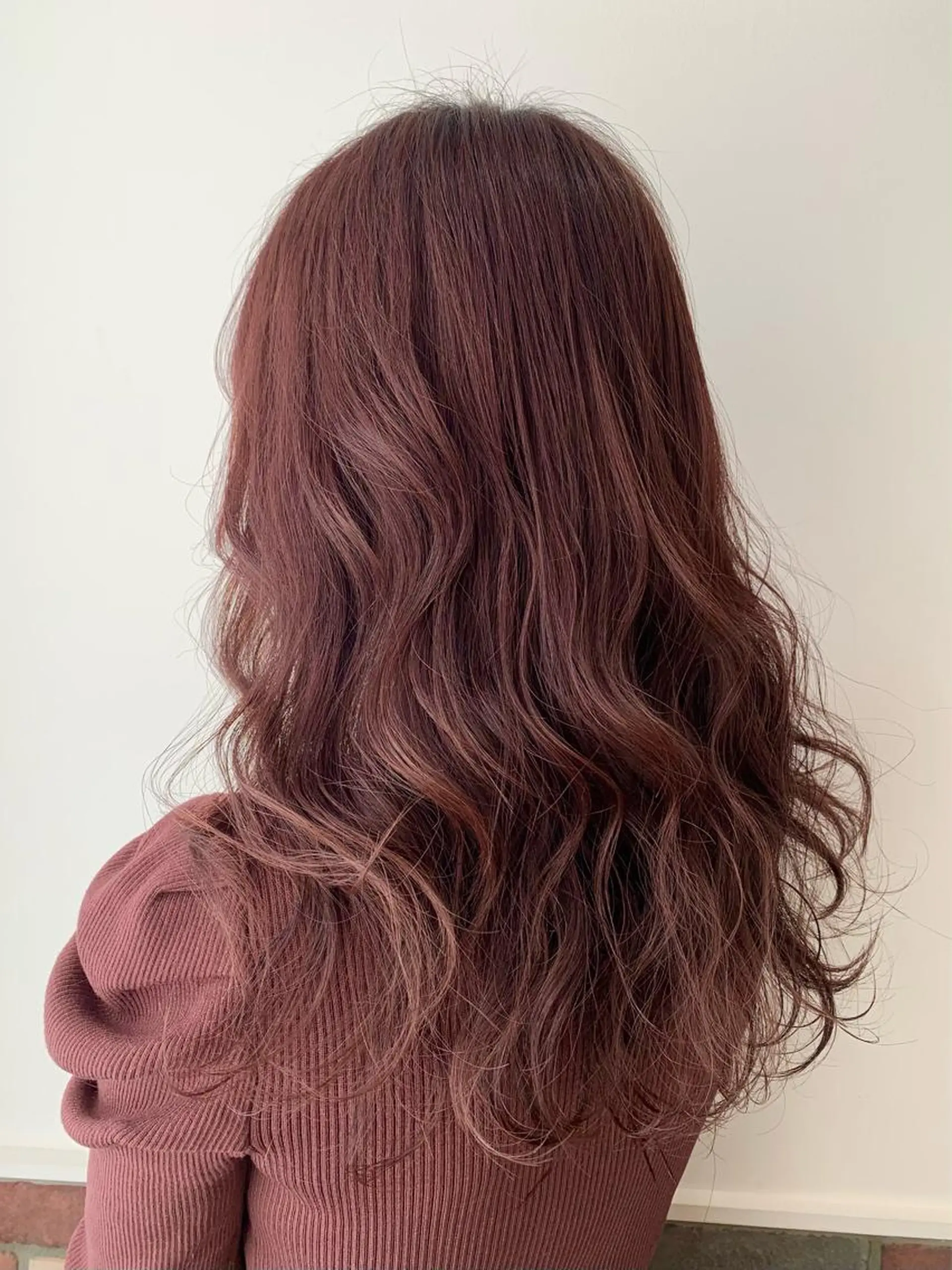 セミロング カット 棚橋 光海のヘアスタイル