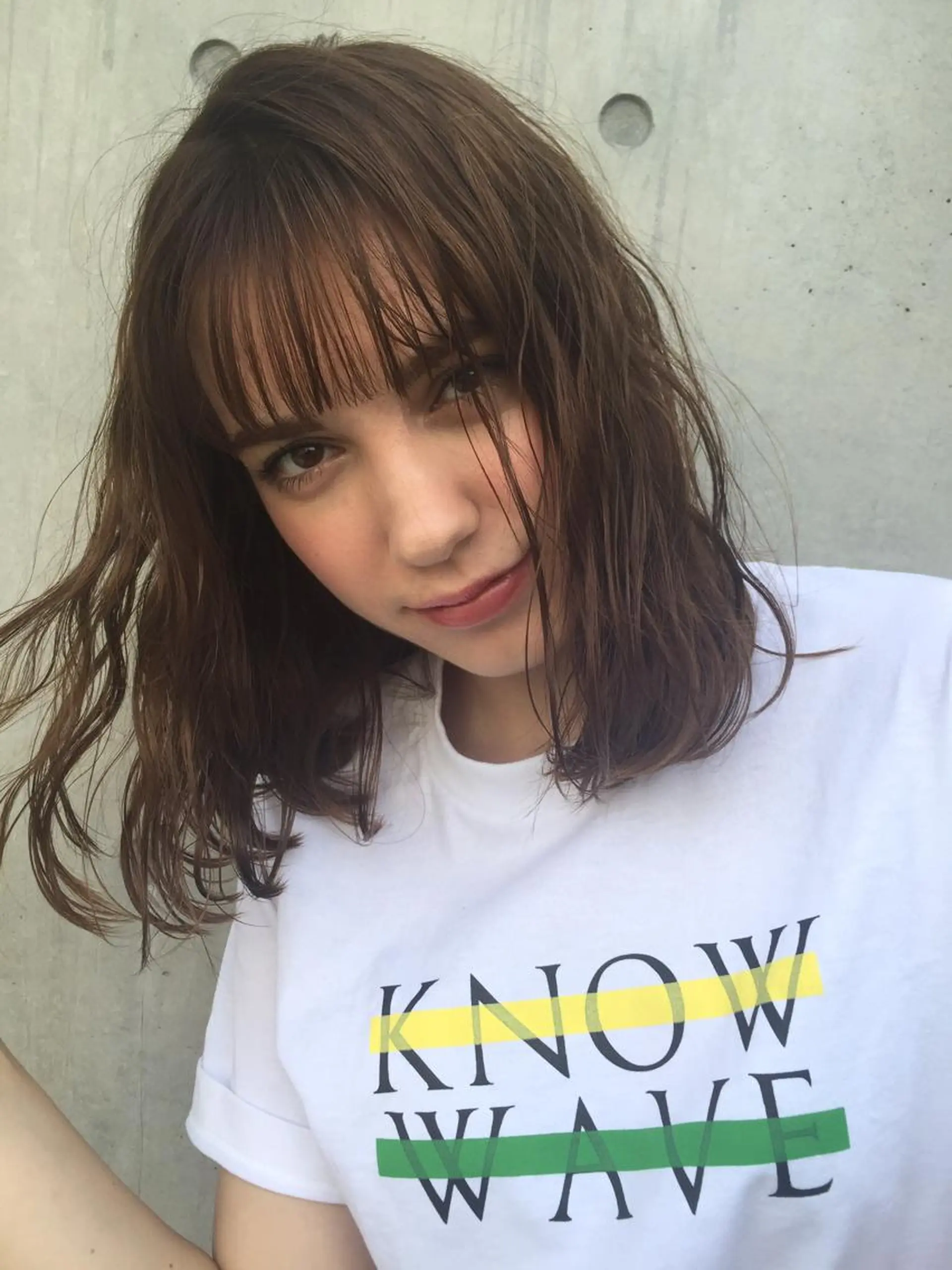 ミディアム HOODS hair salon所属・透明感カラー🌿ボブ ✨飛田　ケイのヘアスタイル