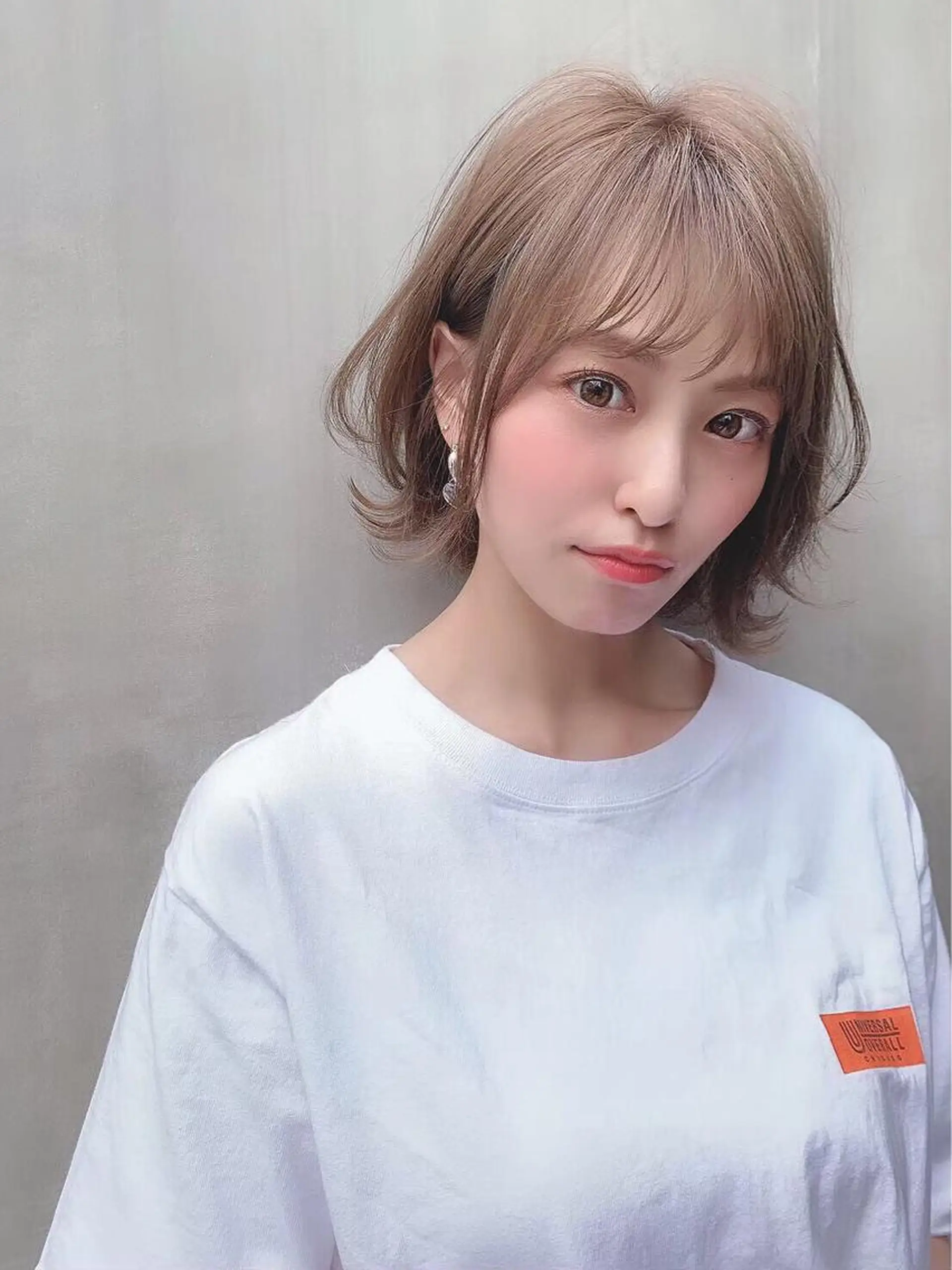 セミロング カラー 🦋ハイトーンボブ ショート🦋トシキのヘアスタイル