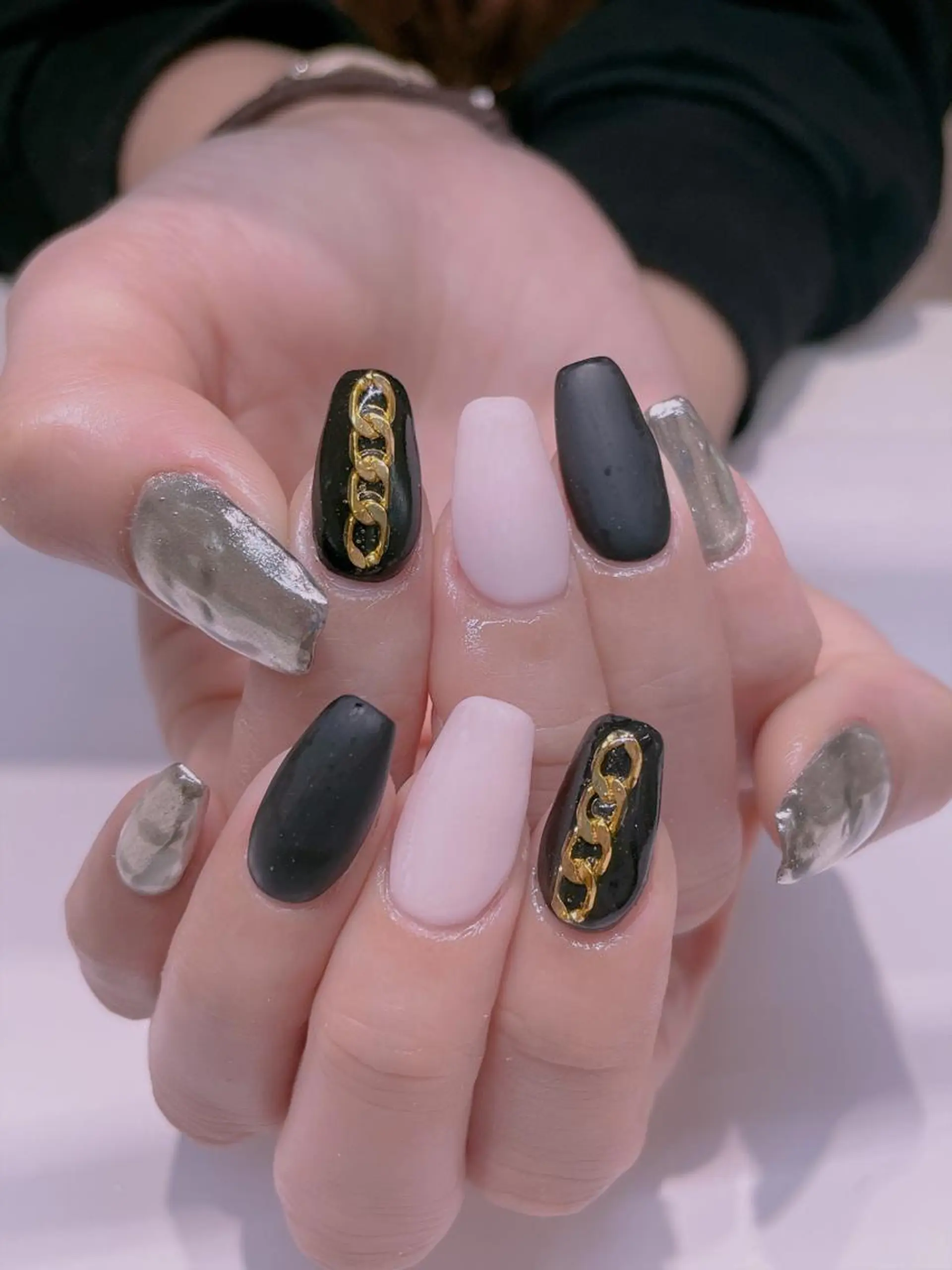 ネイル 長さだし専門店 M2　rikaのネイルデザイン