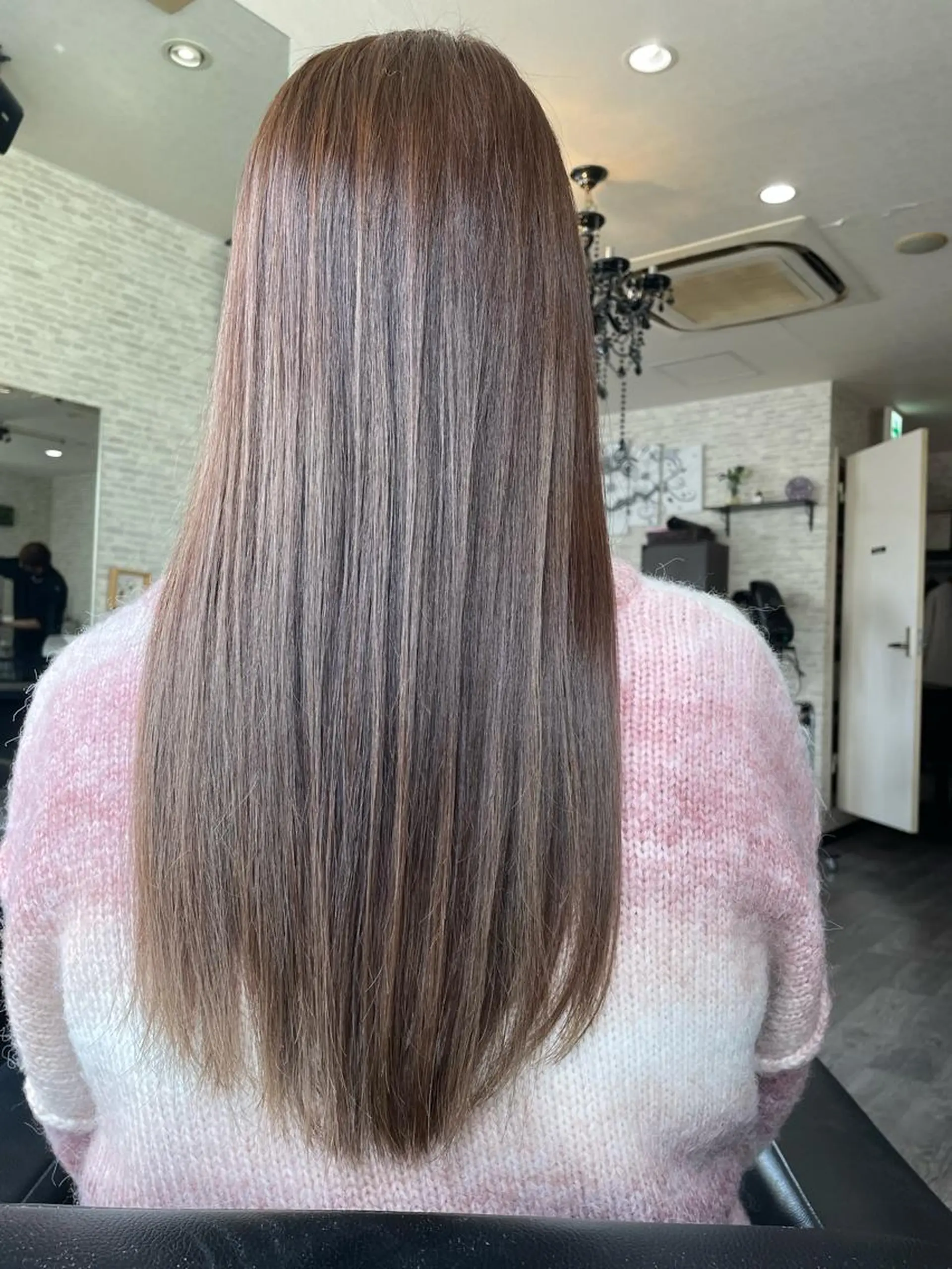 ロング ハイライト トリートメント Lilly所属・【Lilly】成田 紗英のヘアスタイル