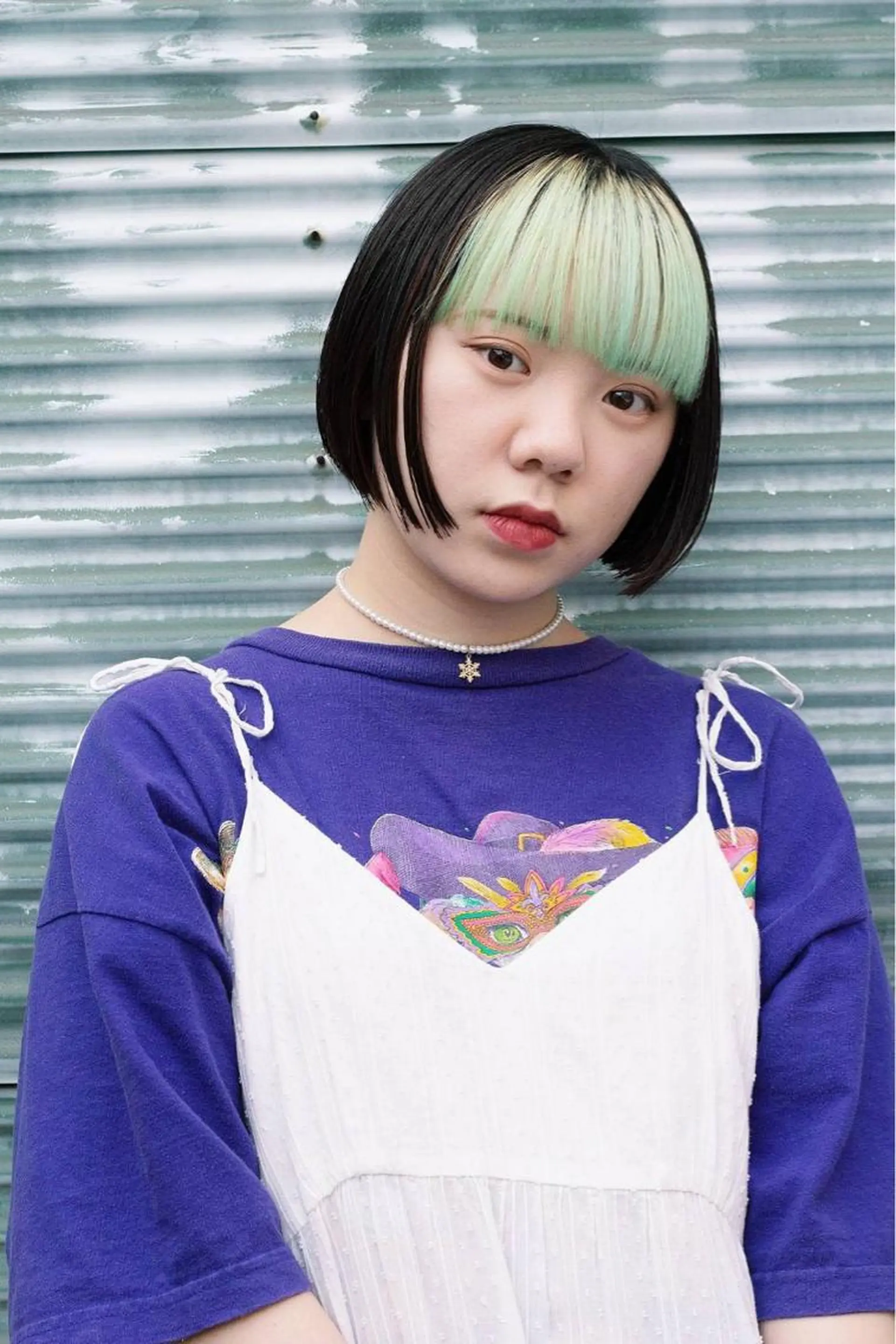 ミディアム ヘアカラー トリートメント 繭所属・宮前 俊平のヘアスタイル