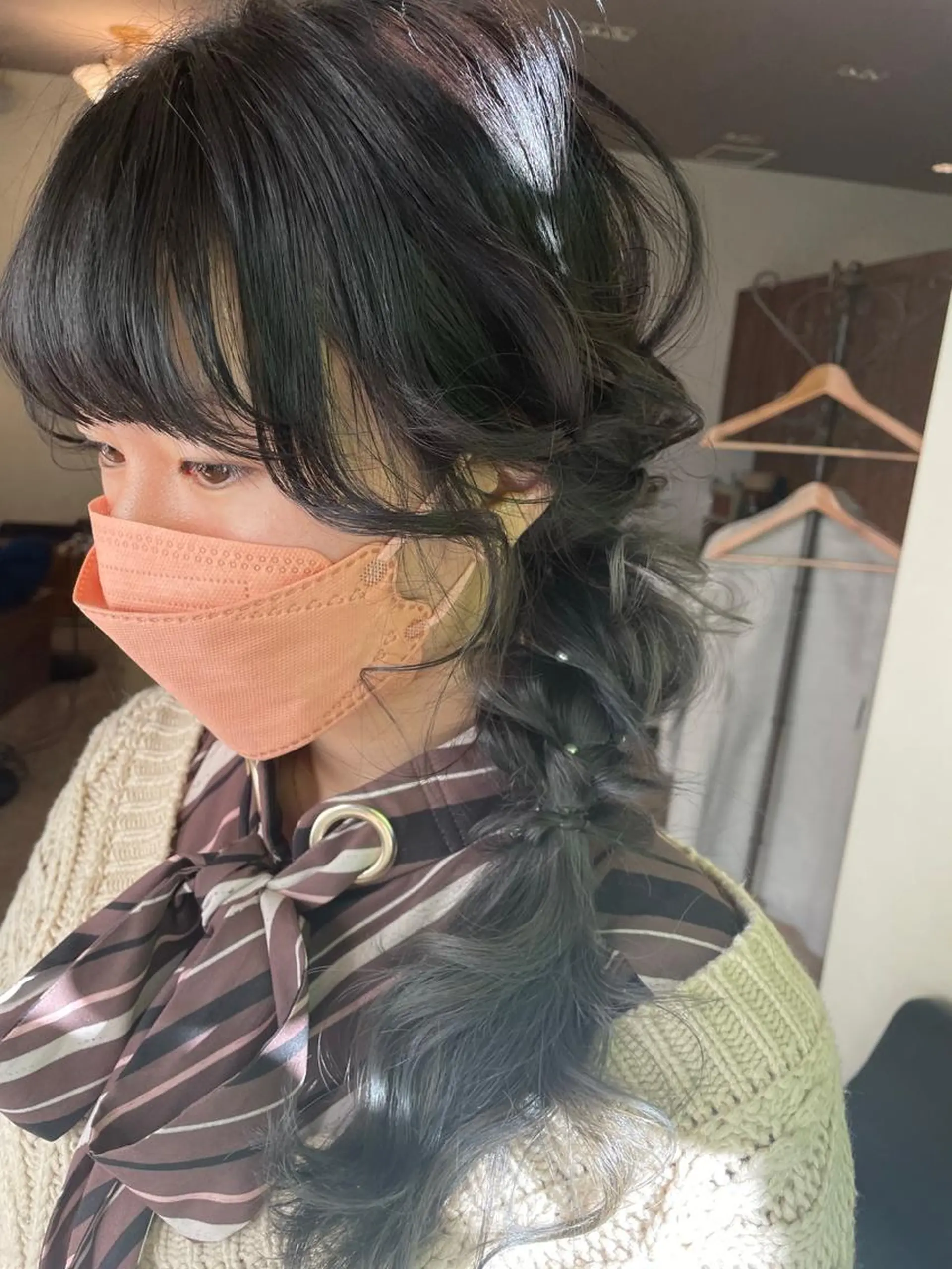 セミロング ヘアアレンジ SHANTi 飯塚 ヘアセット/髪質改善のヘアスタイル