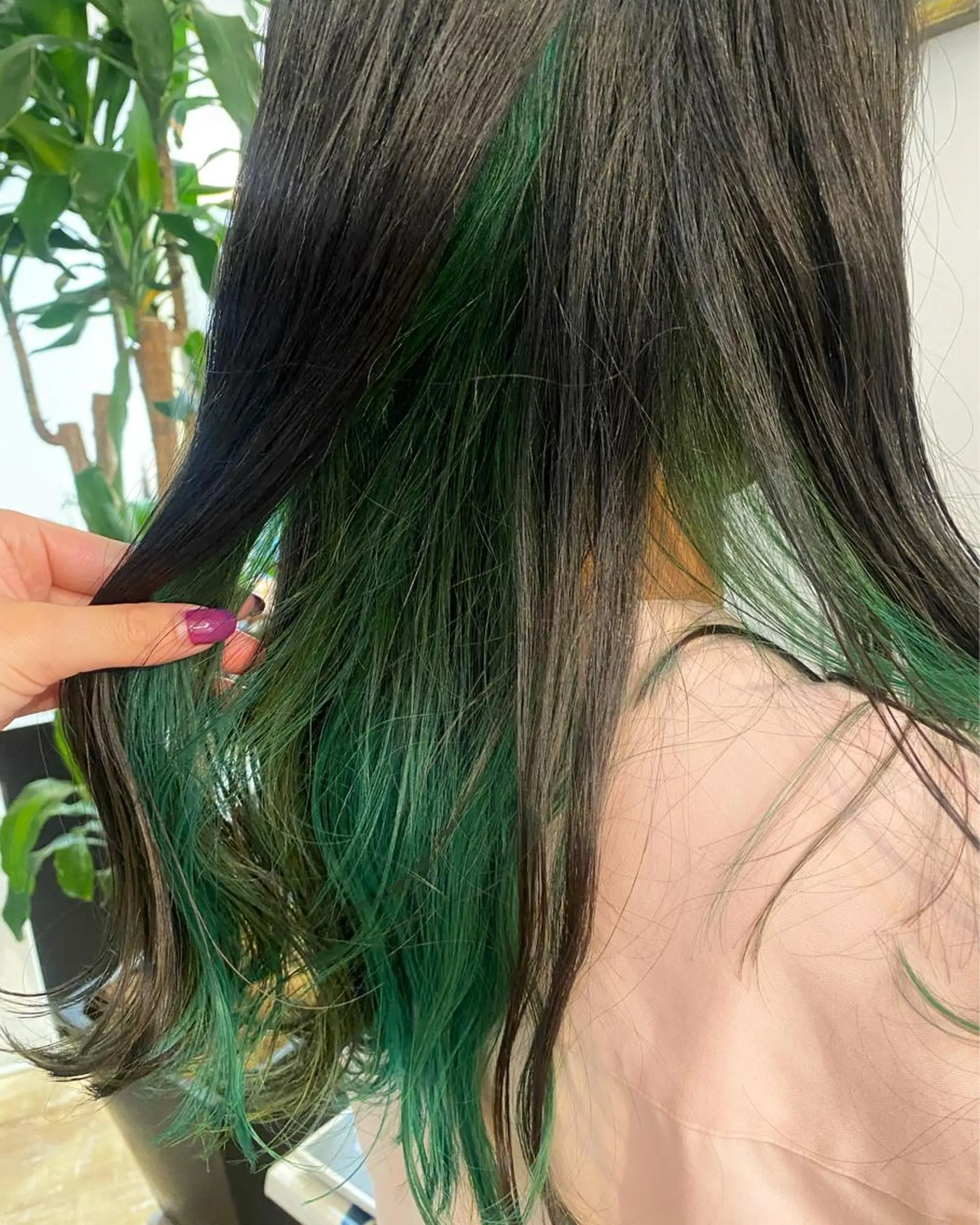 ロング 丸山 純奈のヘアスタイル