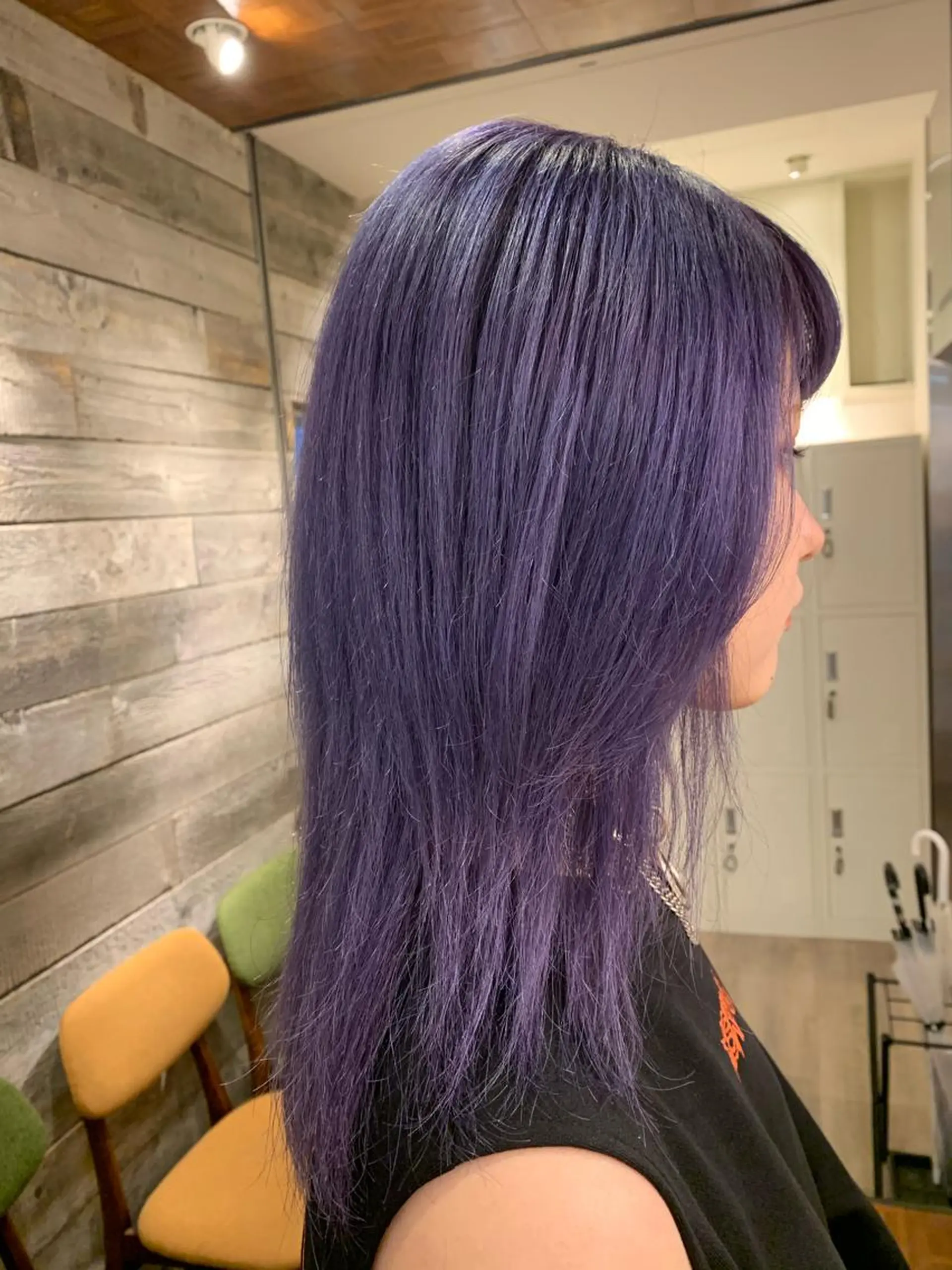 セミロング カラー ヘアアレンジ ヘアカラー kei/透明感カラー /ベージュ/髪質改善のヘアスタイル