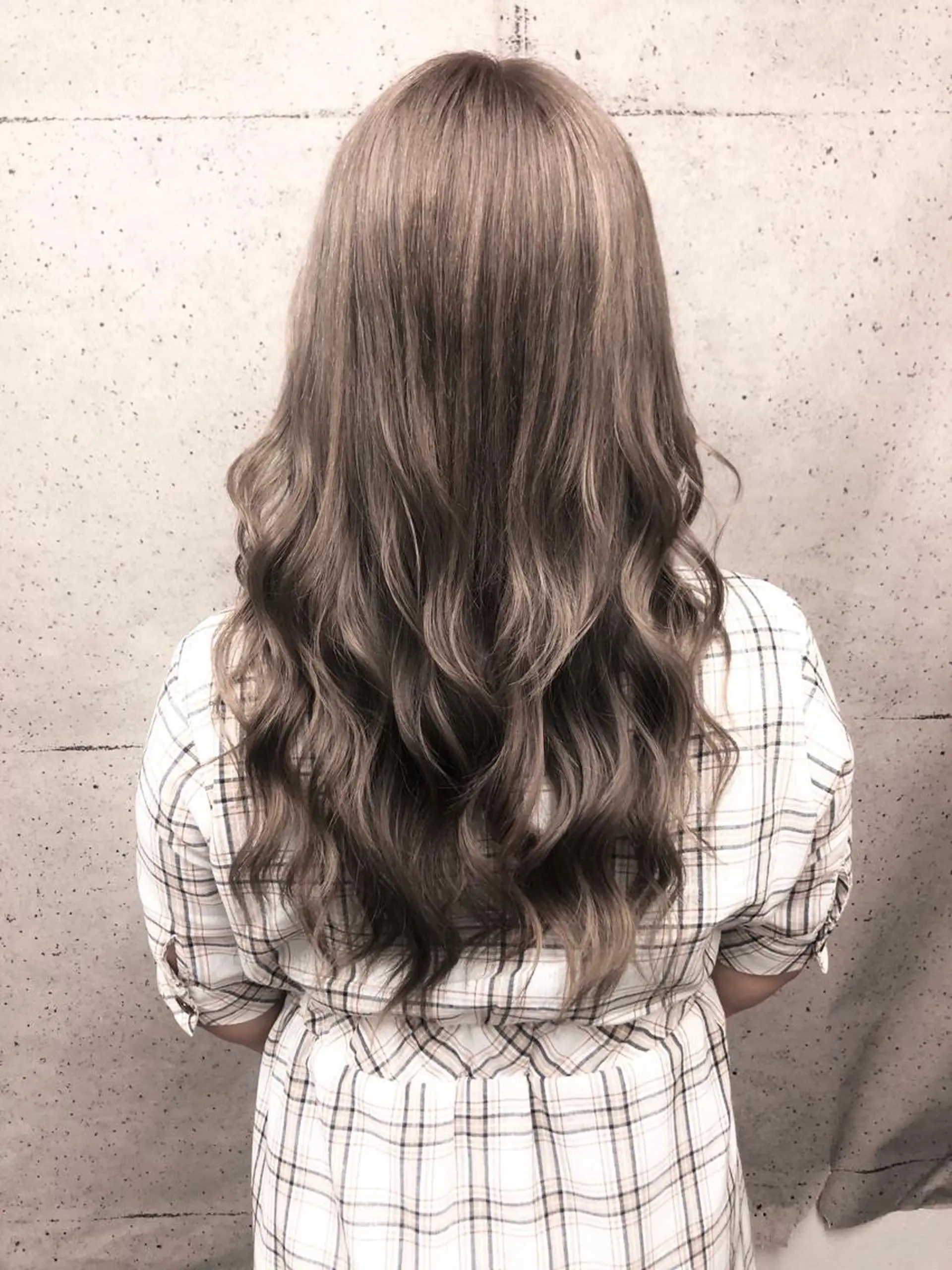 ロング カラー 奥山義進/大宮 /ダブルカラーのヘアスタイル