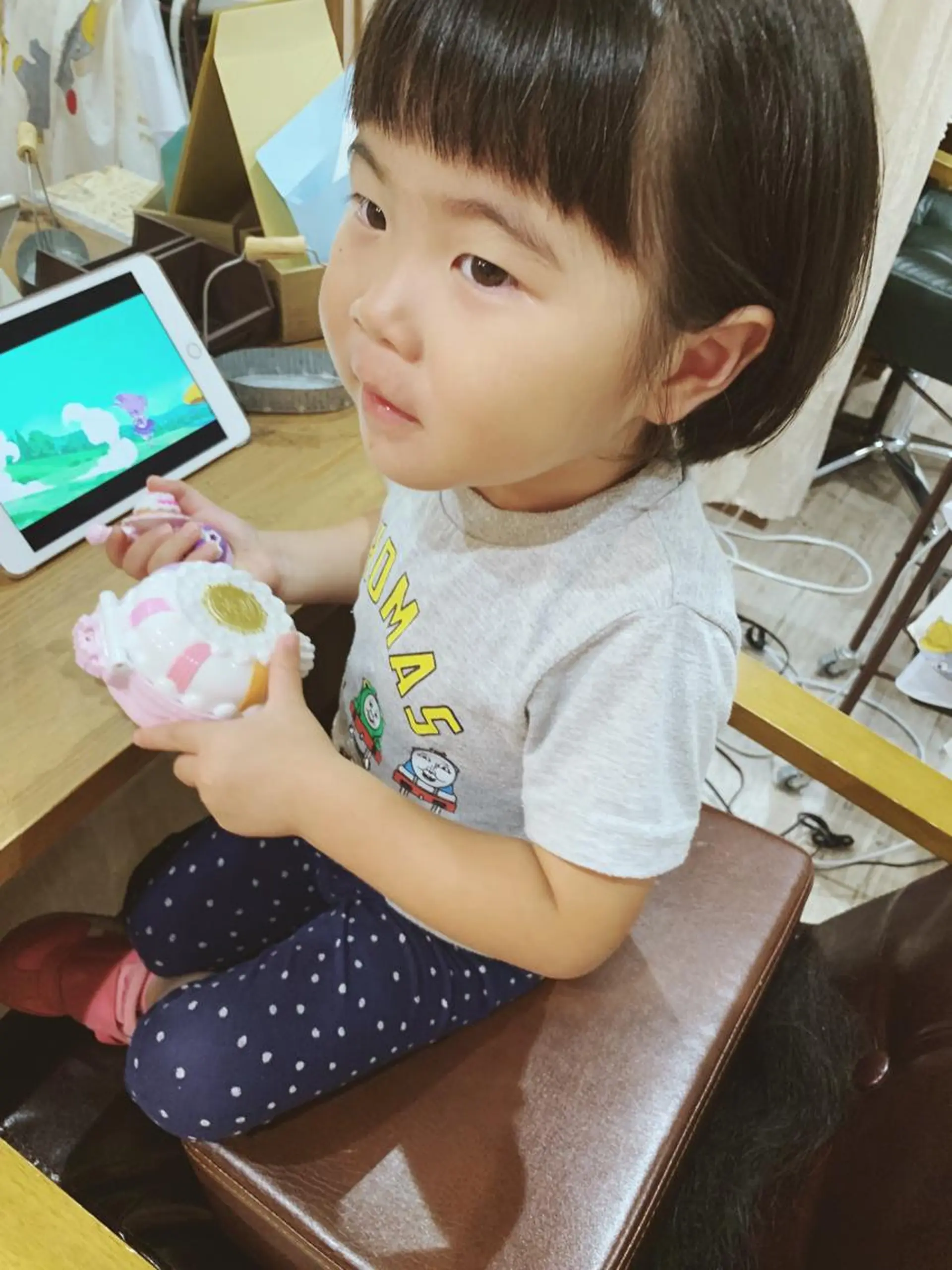 ショート キッズ カット 佐藤 美咲のヘアスタイル