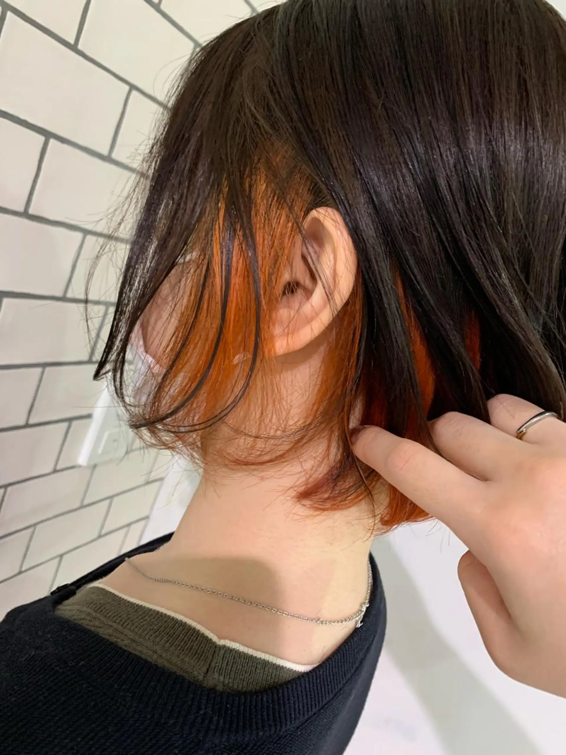 ミディアム カラー ヘアアレンジ 指名支持率NO.1 スタイリストのヘアスタイル