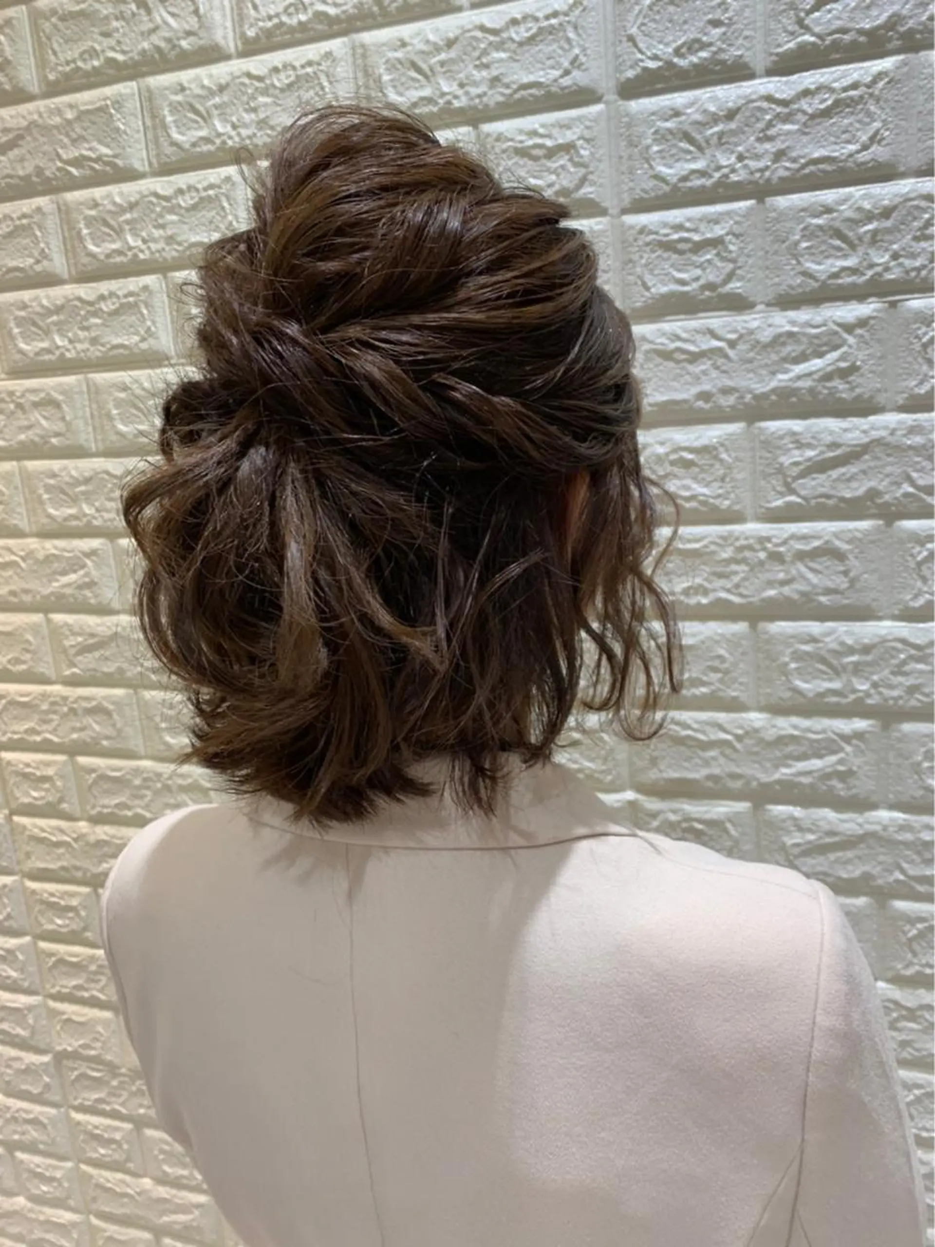 ショート カラー ヘアアレンジ MODE K's松原 YUMIのヘアスタイル