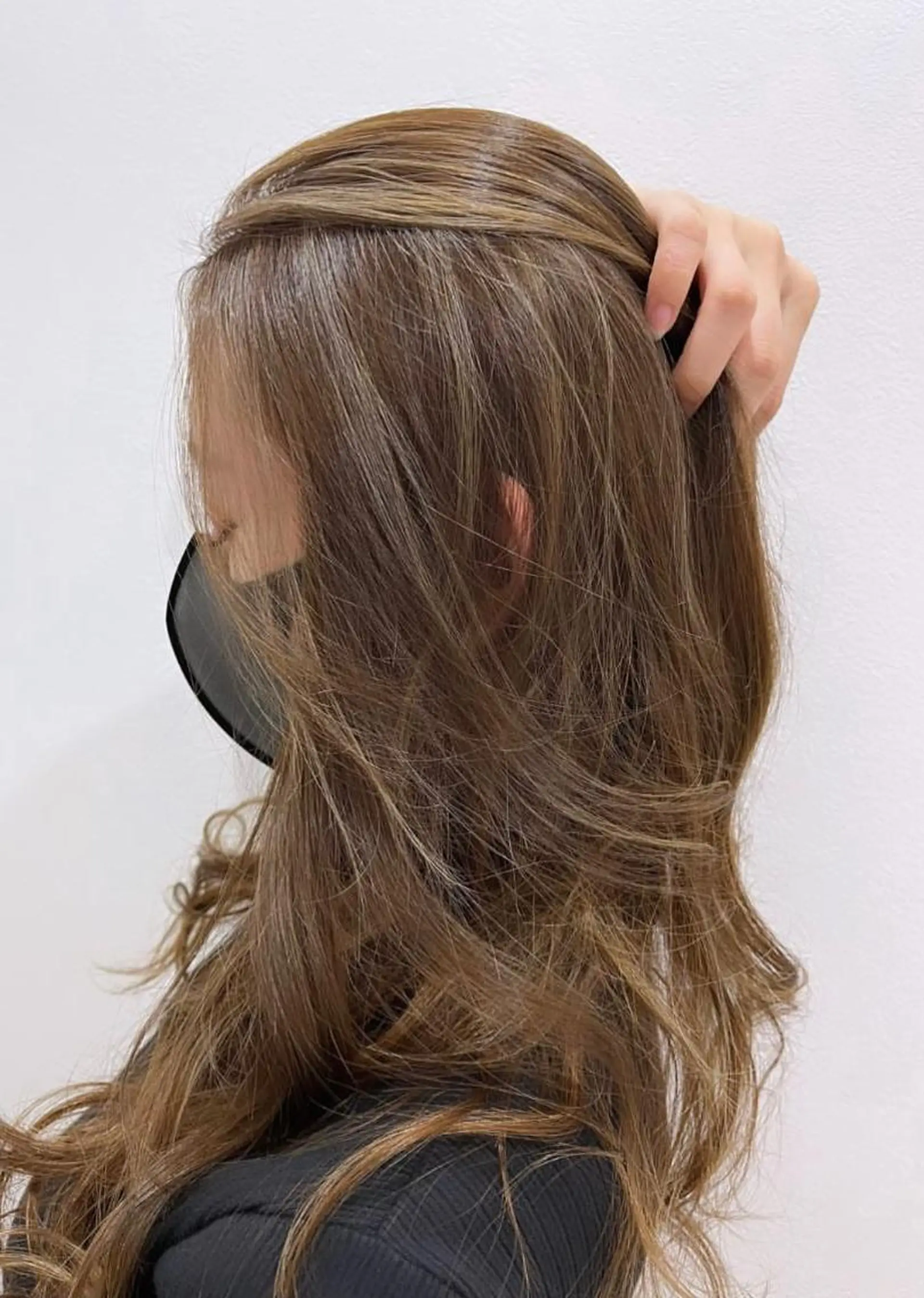 ロング カラー ハイライトカラー ハイライト eclat   hairsBEAU group所属・hairs BEAU 藤田彩夏のヘアスタイル