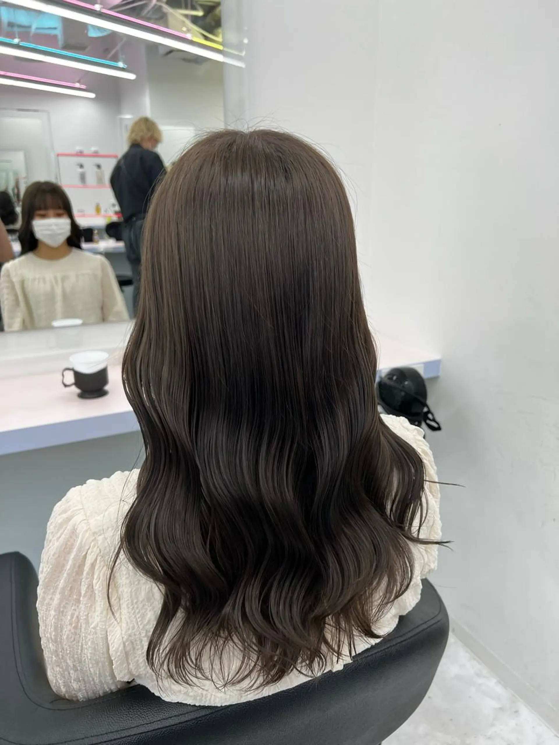 ロング カラー ヘアカラー トリートメント ヘッドスパ ヘアセット お客様満足No.1 🌈Neneのヘアスタイル