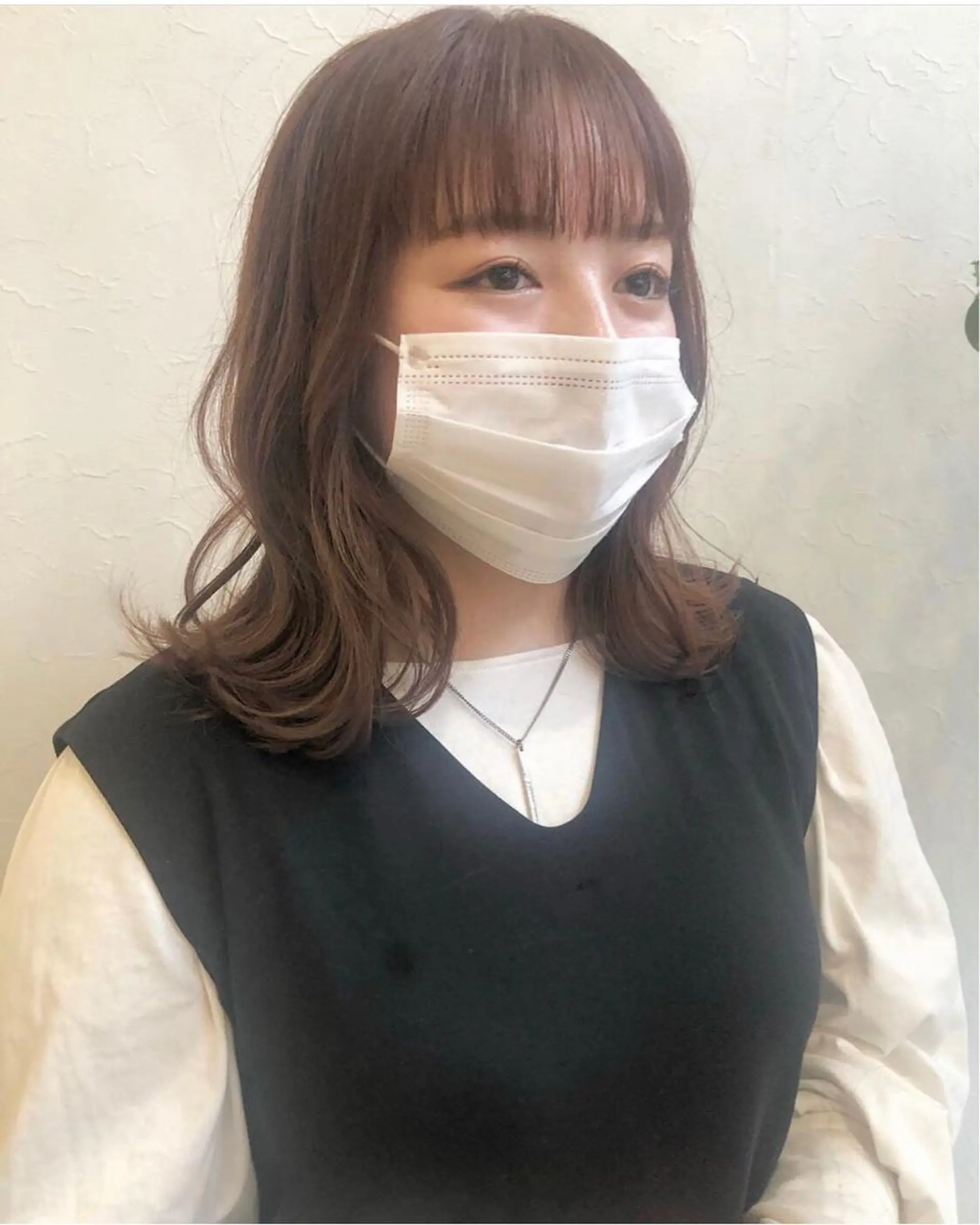 ミディアム カラー nakahara madokaのヘアスタイル