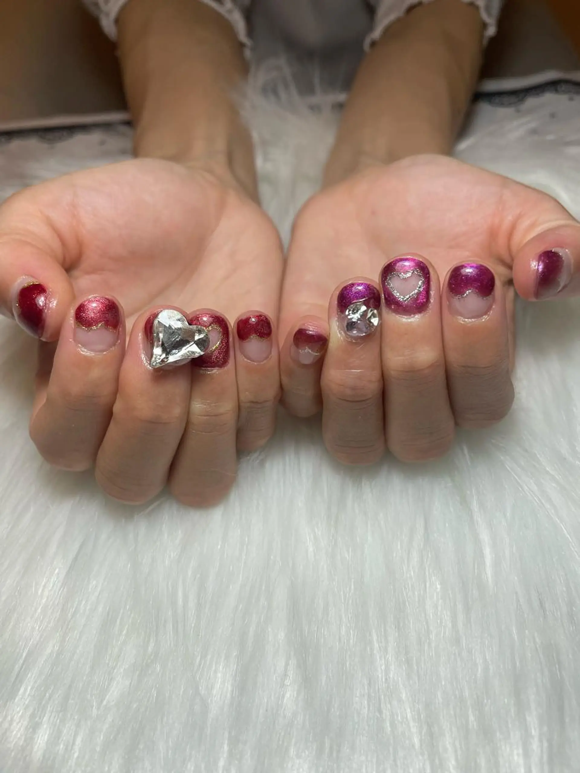 ネイル フレンチネイル 大袋駅東口徒歩2分 alivioのネイルデザイン