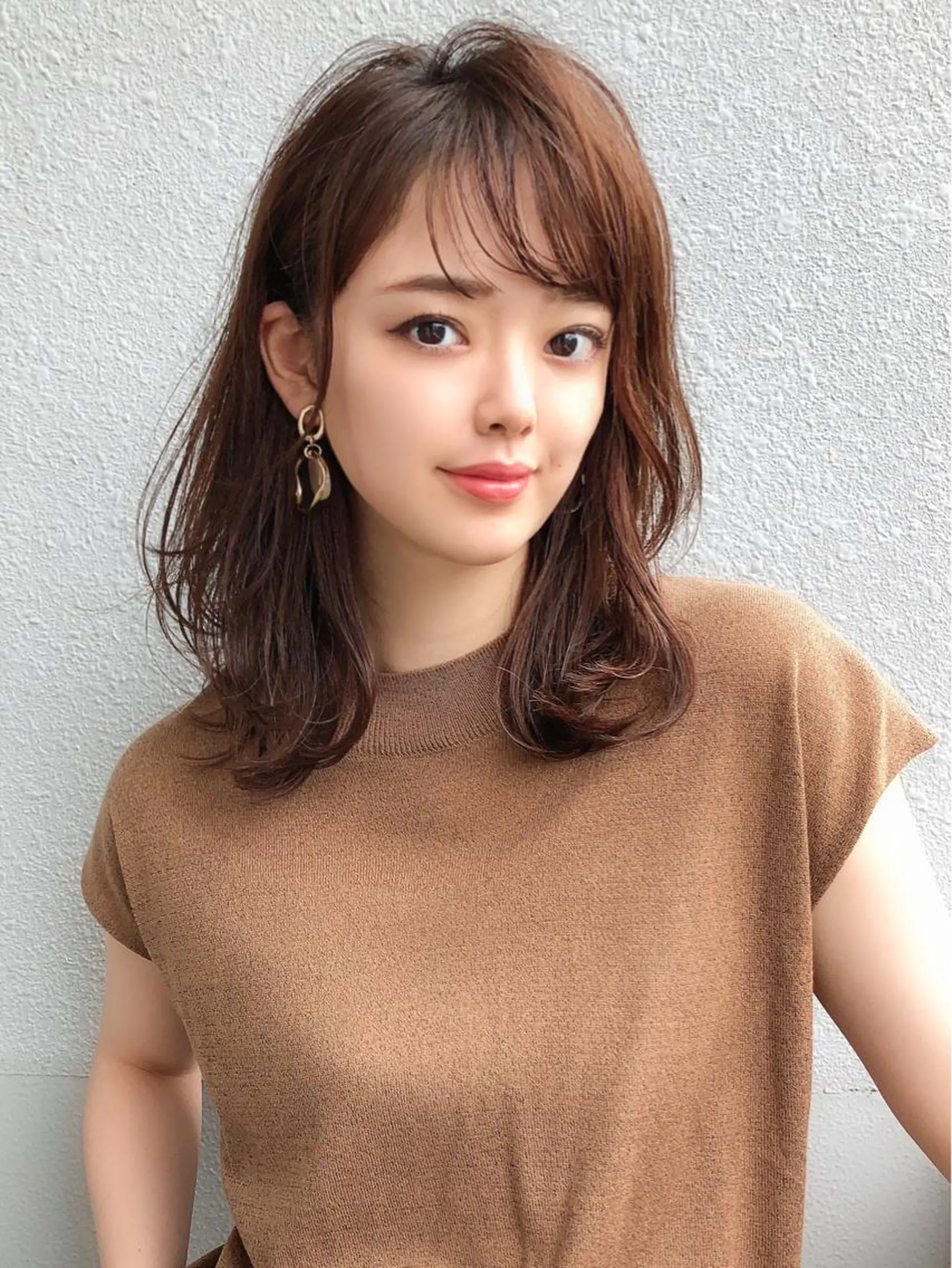 セミロング カット ヘアカラー トリートメント エリア1位⭐️ けんとのヘアスタイル