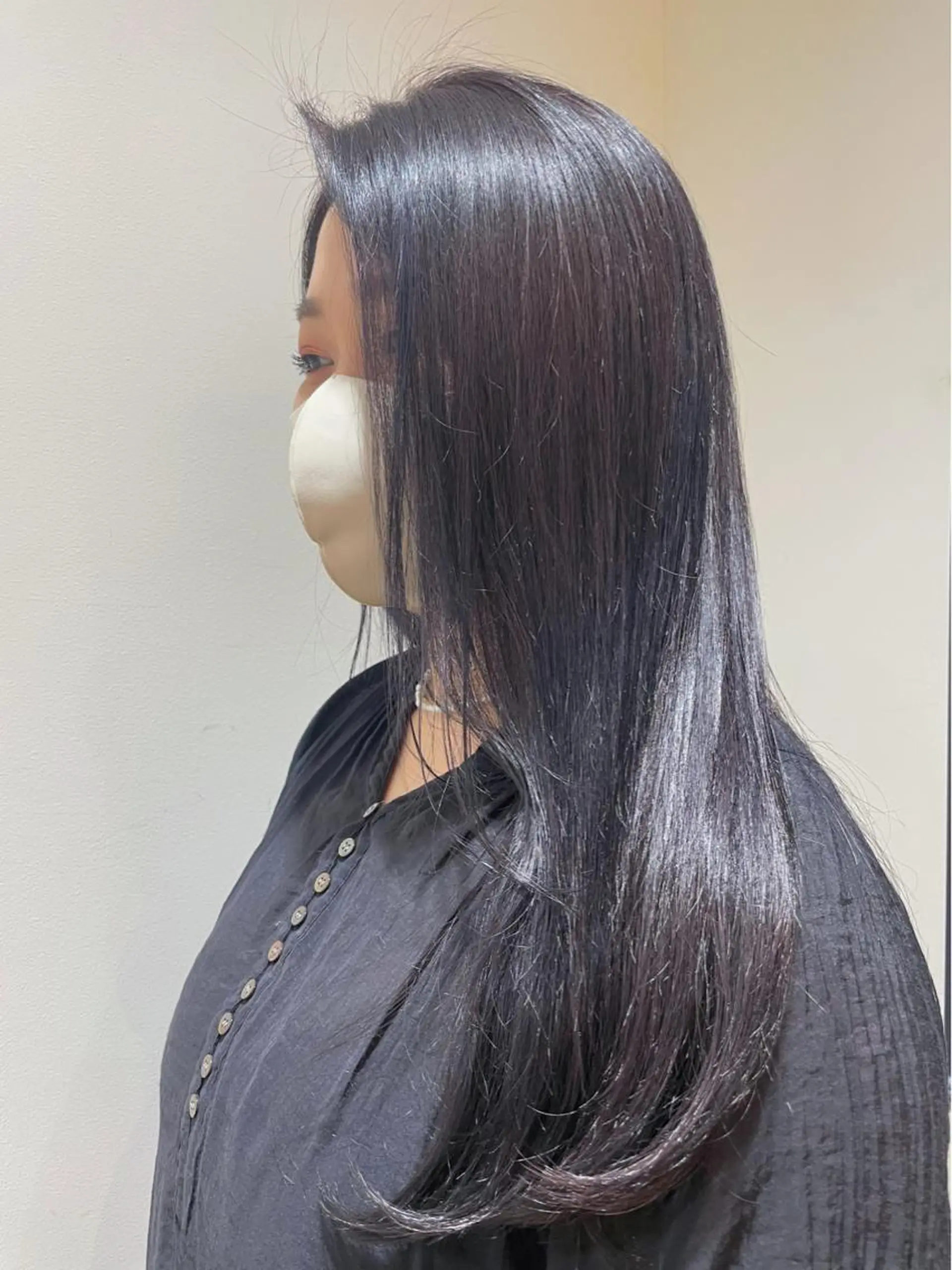 ロング 松島 涼花のヘアスタイル