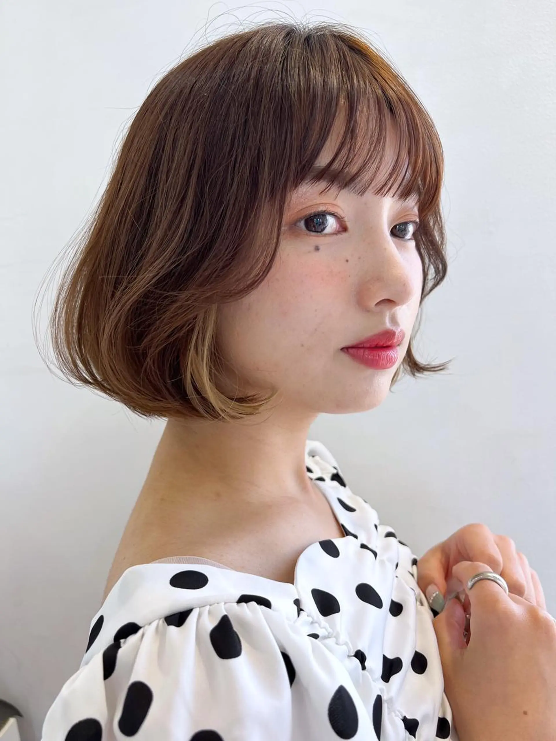 ミディアム カラー 韓国ヘア×髪質改善 /yoshikaのヘアスタイル