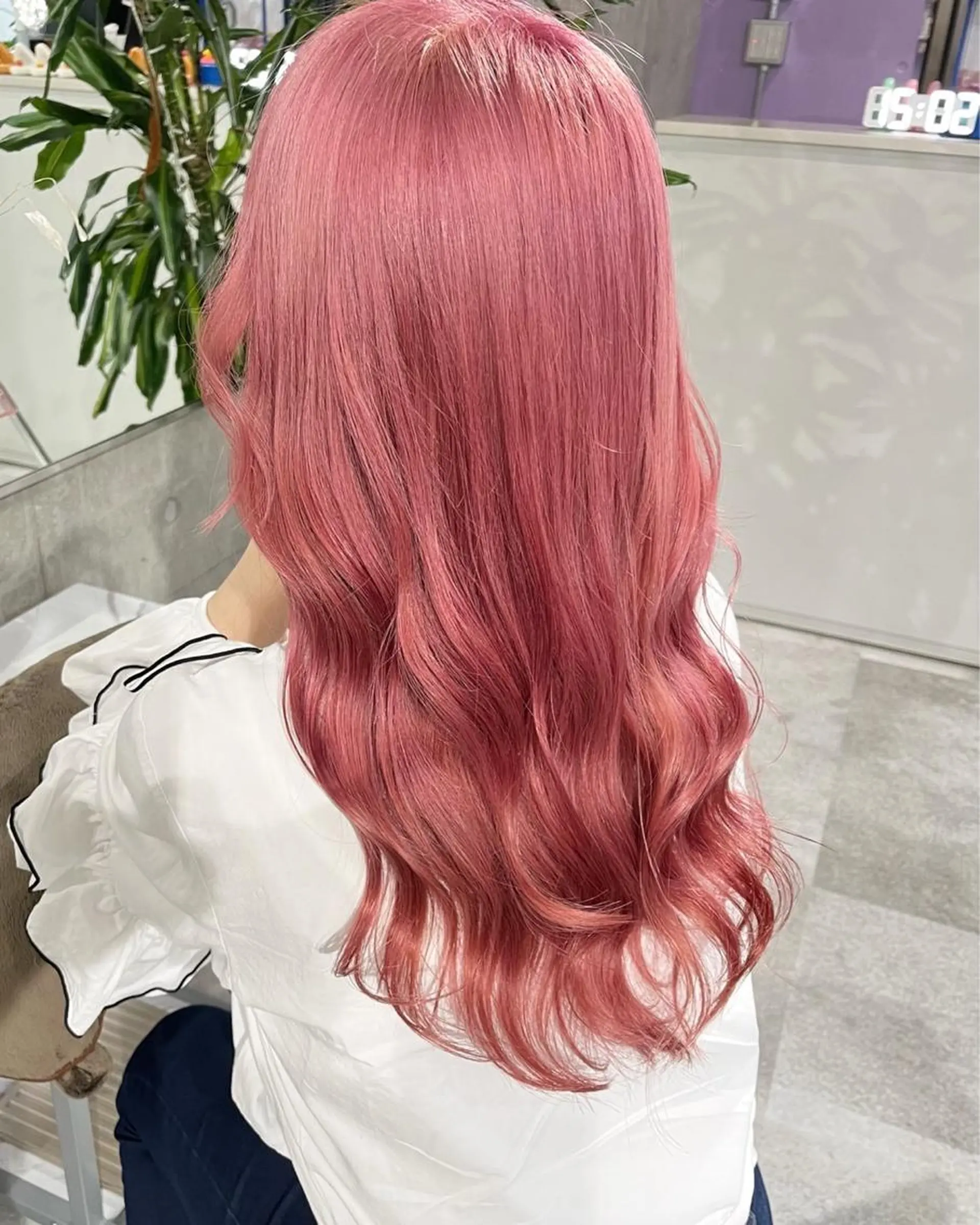 ロング Lavy kyoto所属・Lavy カラー&エクステのヘアスタイル
