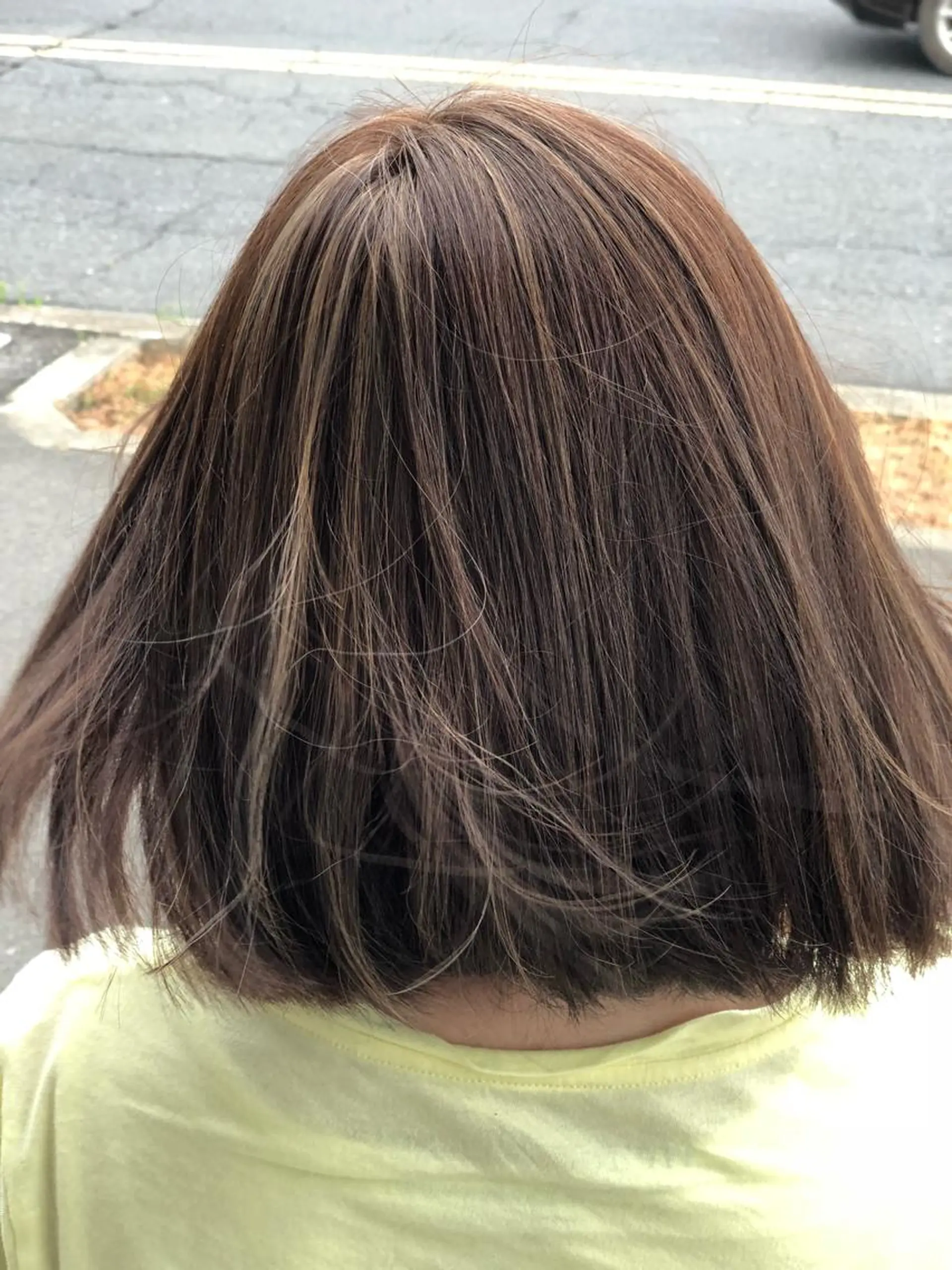 ミディアム ハイライト GISELAジゼラ所属・手塚 亮汰のヘアスタイル