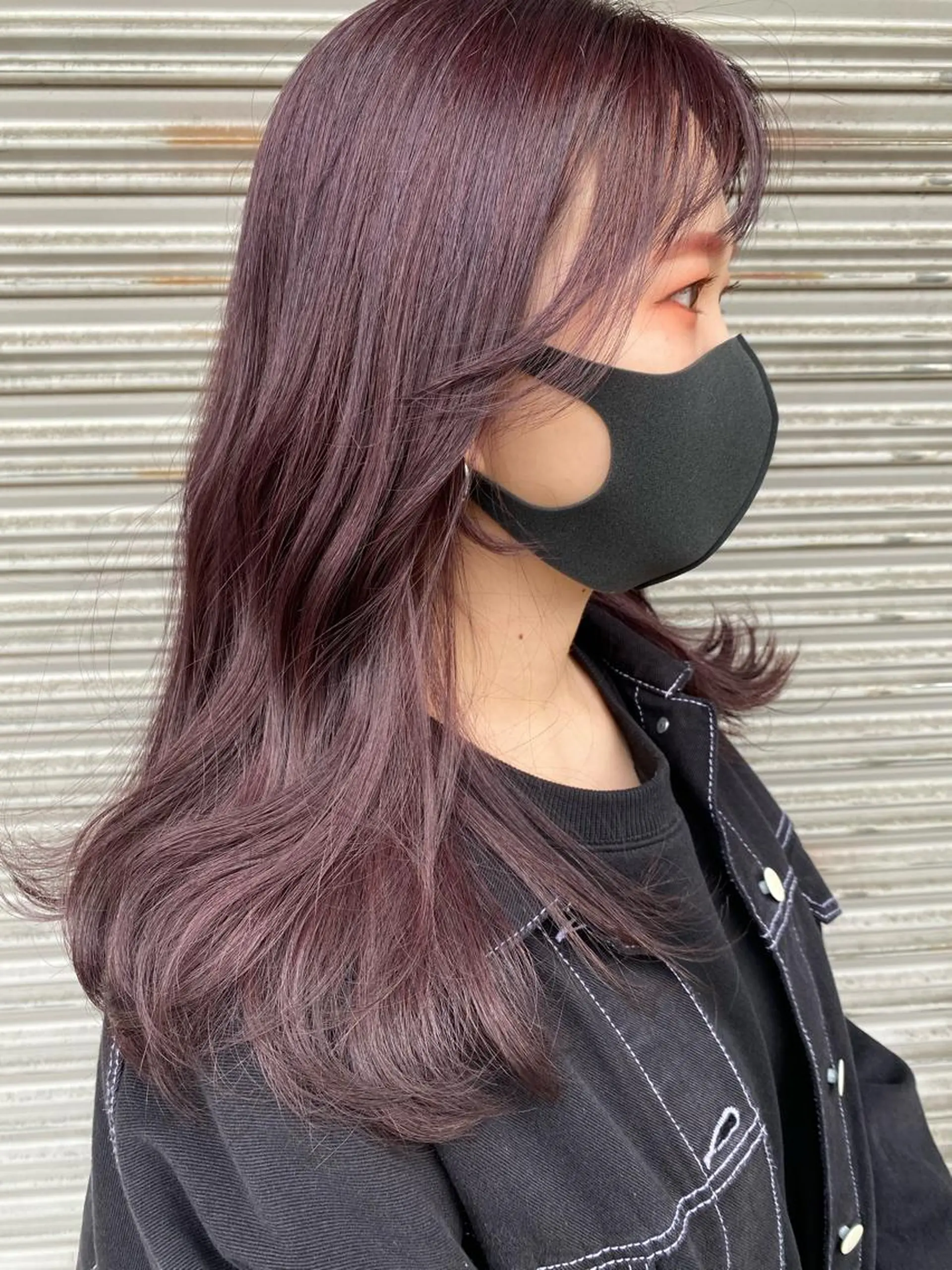 セミロング カラー カット ヘアカラー eclat suzumiのヘアスタイル