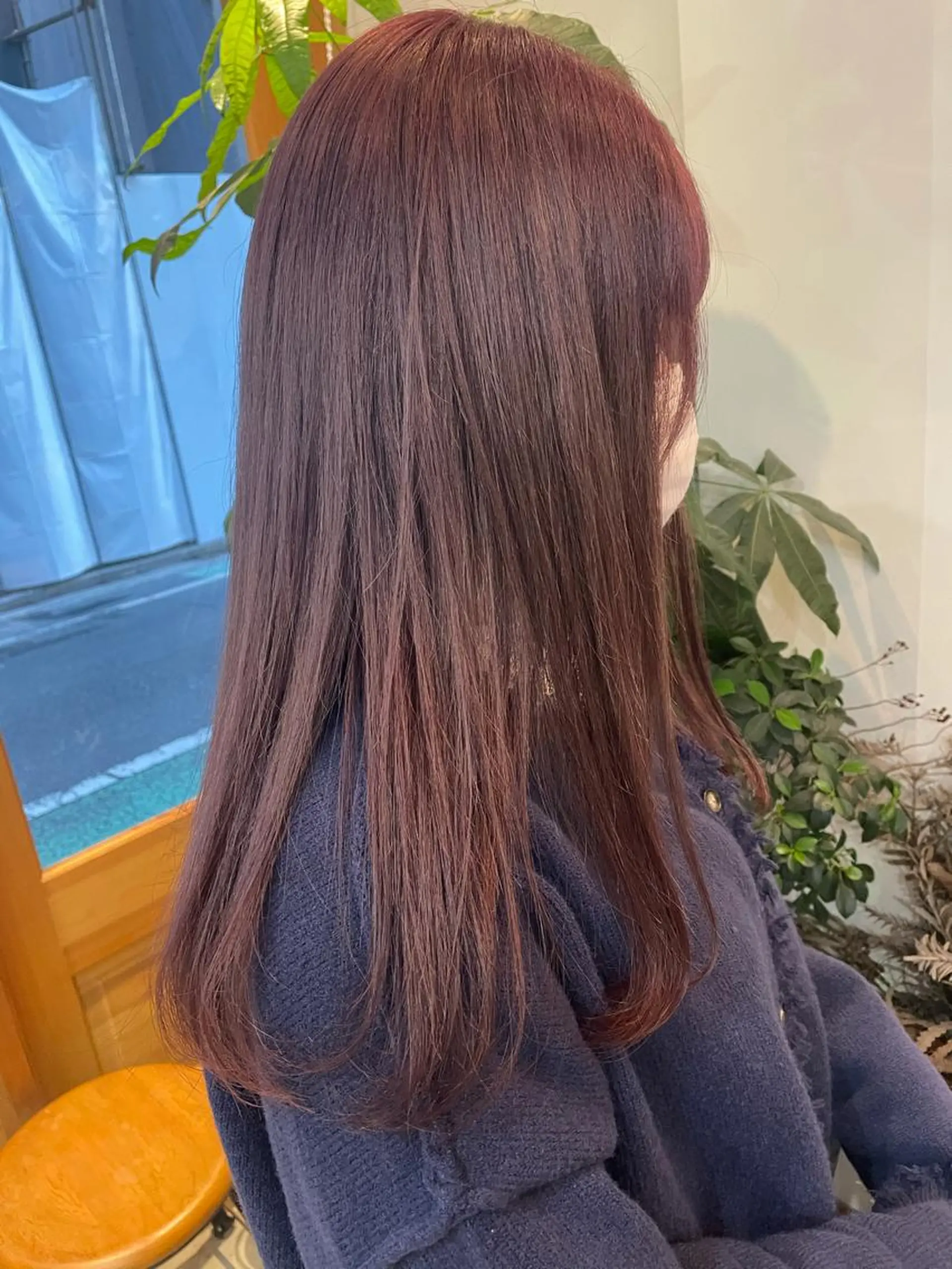 セミロング カラー ラベンダーカラー ラベンダーピンク ピンクカラー 中目黒🌼 🌼ハナのヘアスタイル