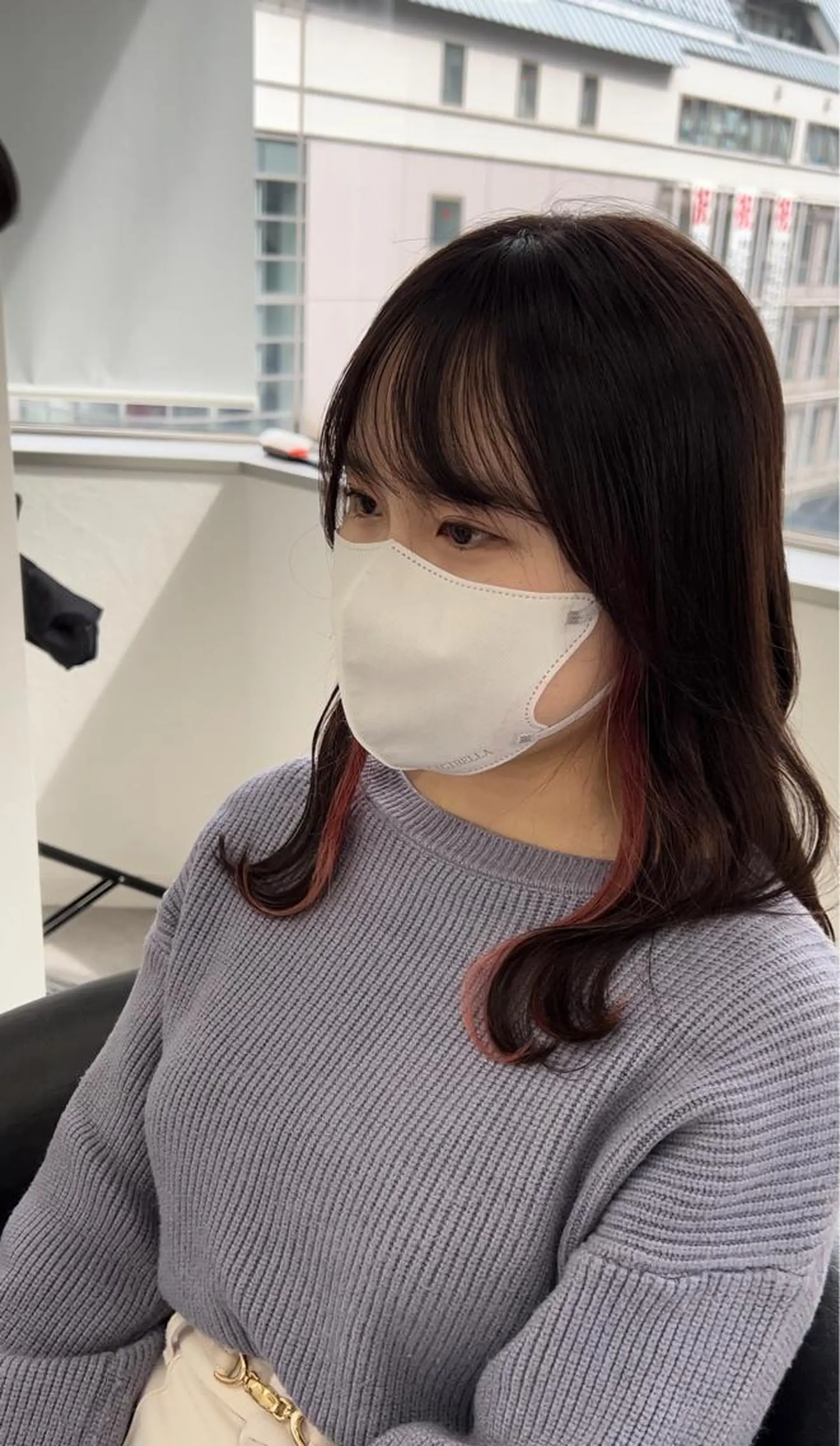 カラー 莉乃/縮毛矯正/髪質 改善/艶カラーのヘアスタイル