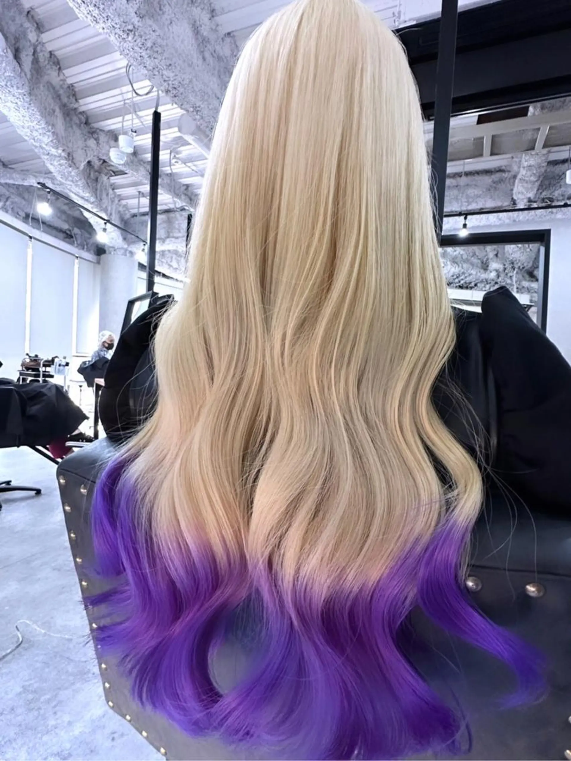 ロング カット ヘアカラー トリートメント ｉｌｉ 大阪のヘアスタイル