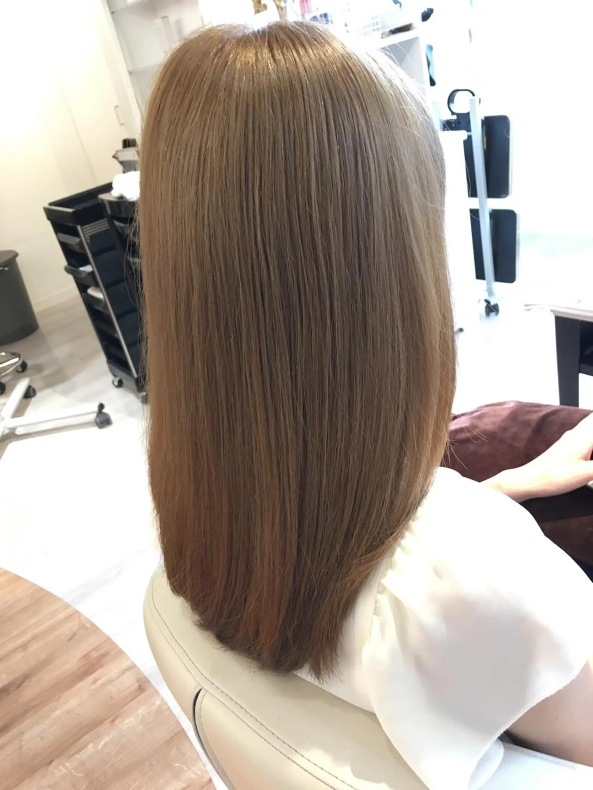 セミロング カラー HAIR STUDIO  buzz所属・金子 富士のヘアスタイル