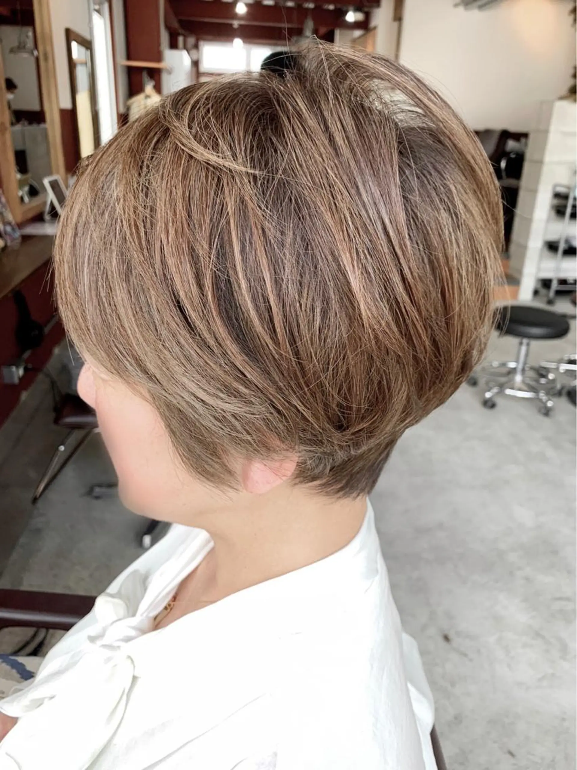 ショート 福地 礼奈のヘアスタイル