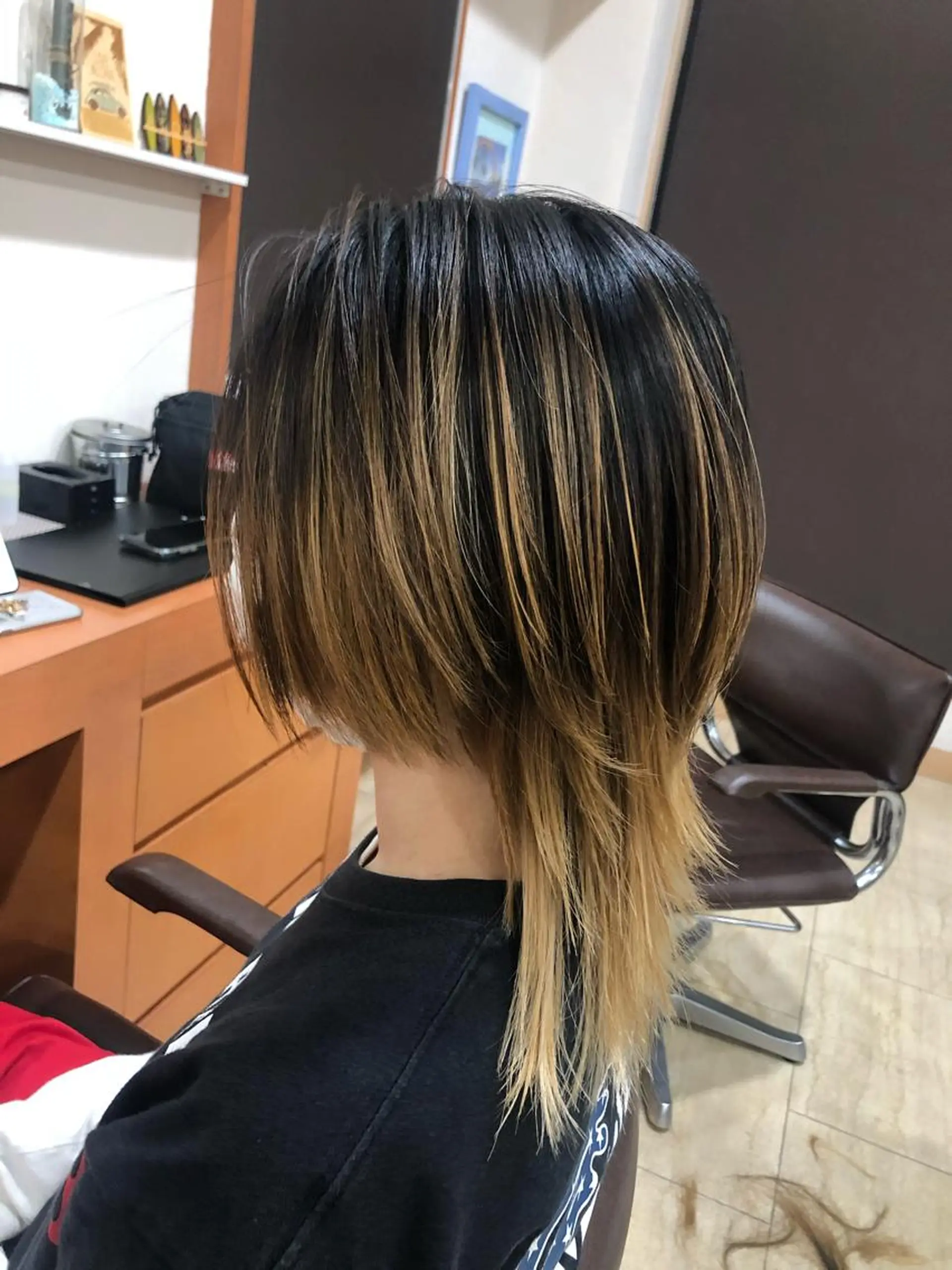 ミディアム ウルフカット カット 仕上がり満足度 No.1池田篤史のヘアスタイル