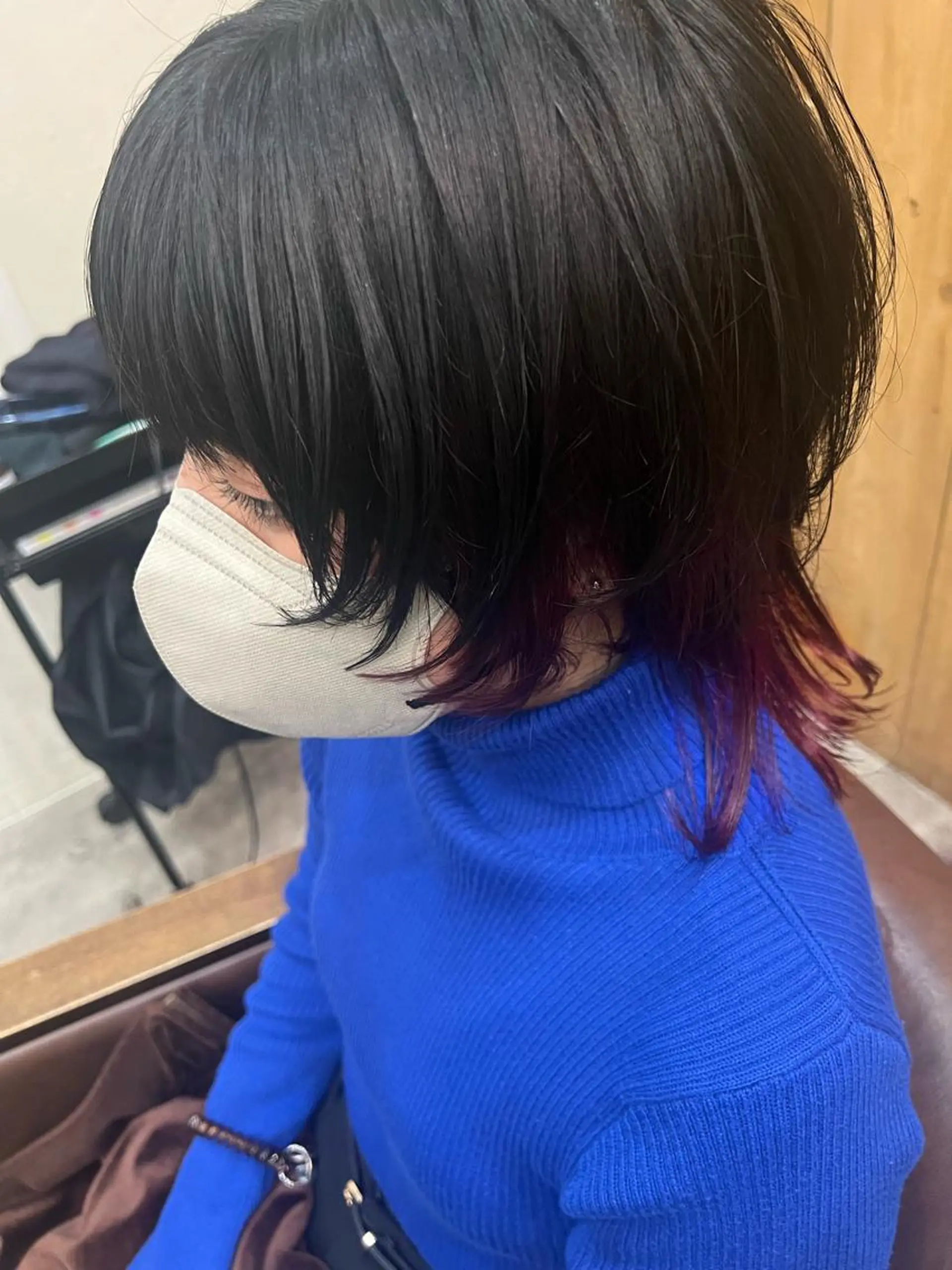 ショート カラー ウルフカット 🦋.*˚オタク美容 師アキバノノカ🦋のヘアスタイル