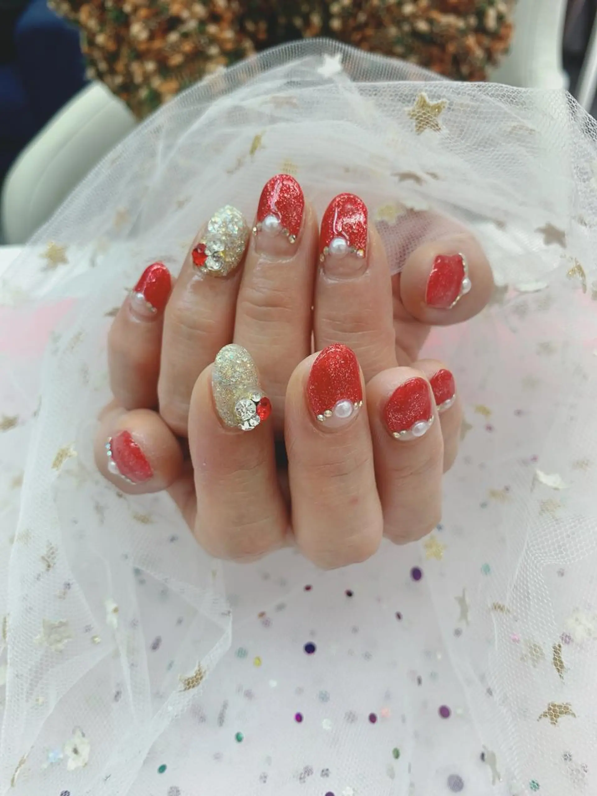 ネイル 🦋ネイルサロン ブラン🌈ゆりのネイルデザイン