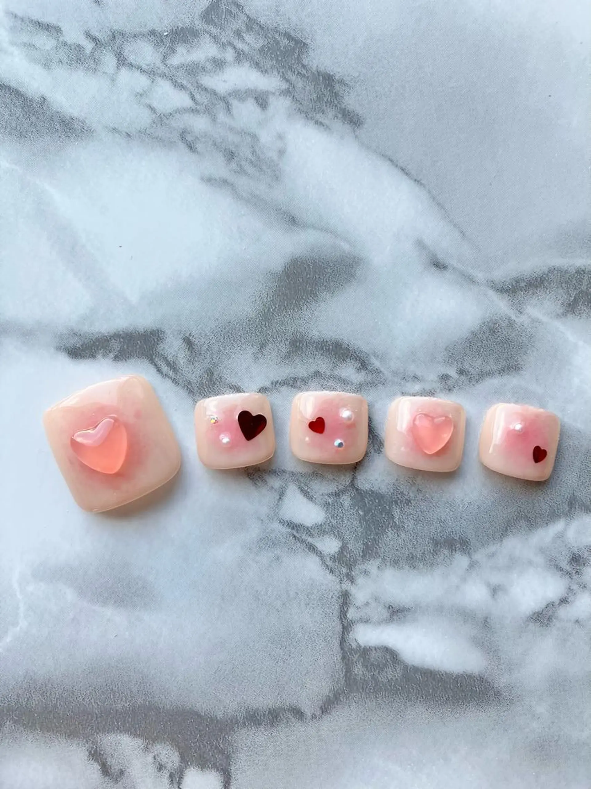 ネイル フットネイル ネイルサロン D-glowのネイルデザイン