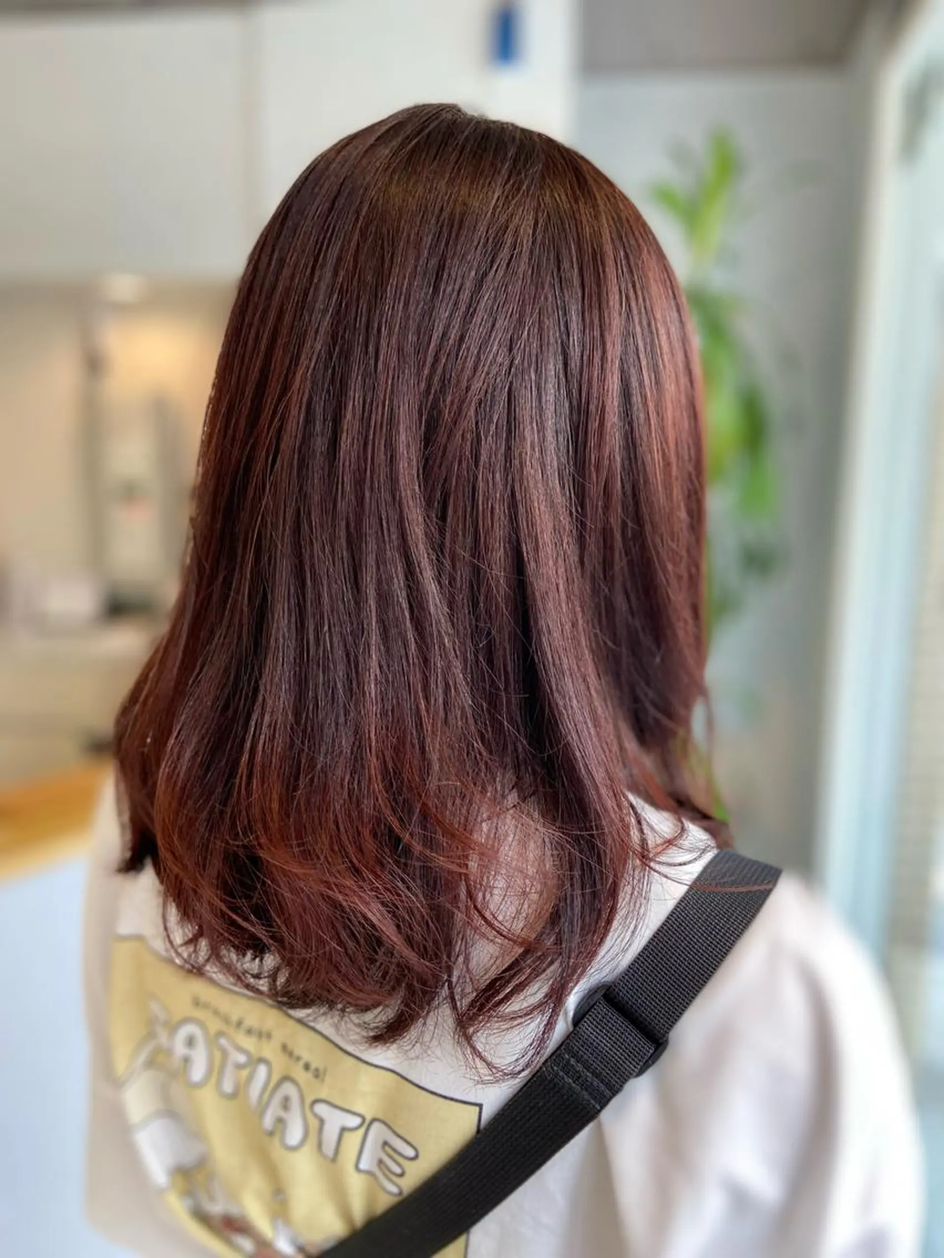 ミディアム カラー ブラウンカラー ヘアカラー トリートメント 菊地 美憂のヘアスタイル