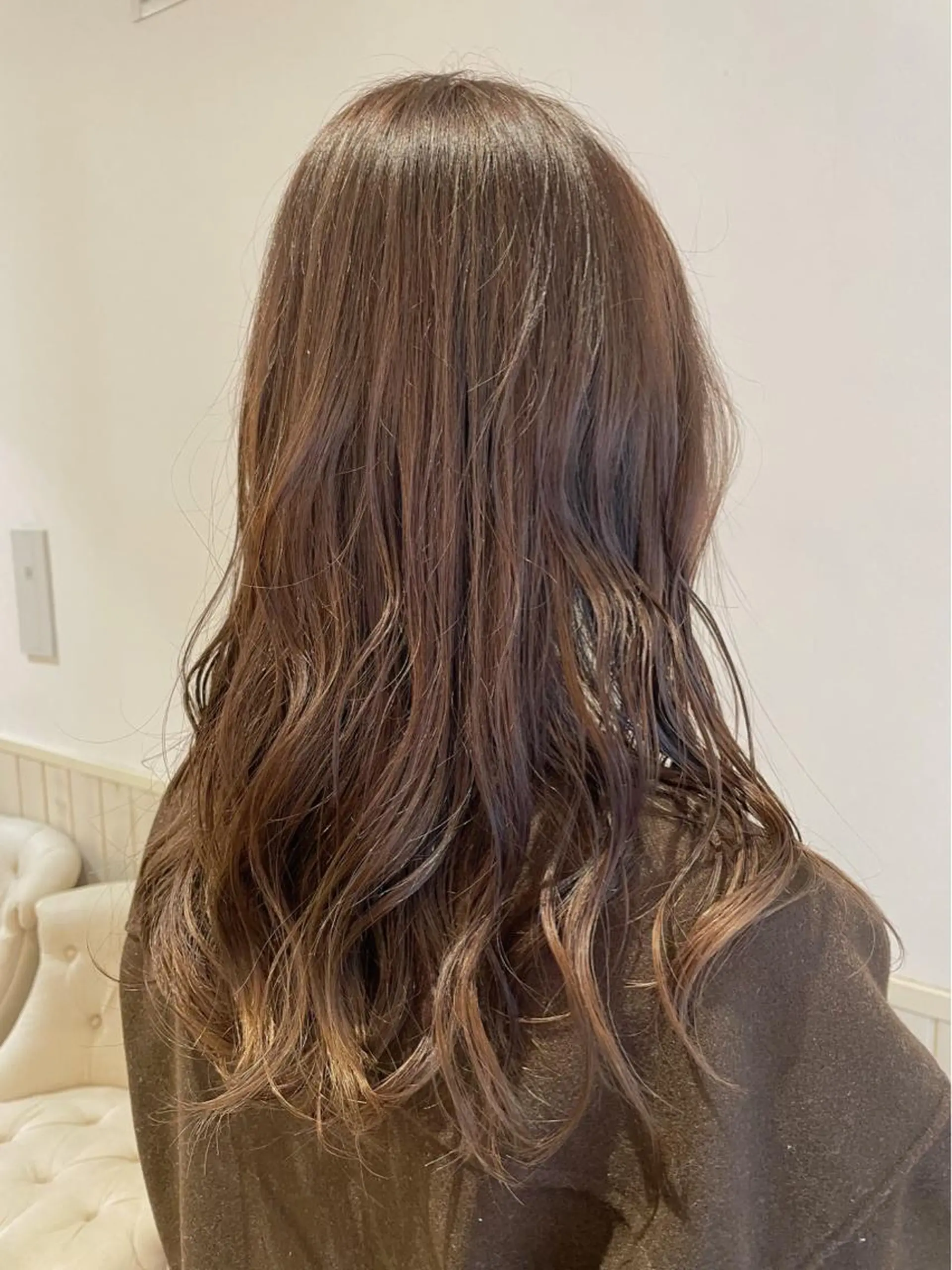 ロング 松島 涼花のヘアスタイル