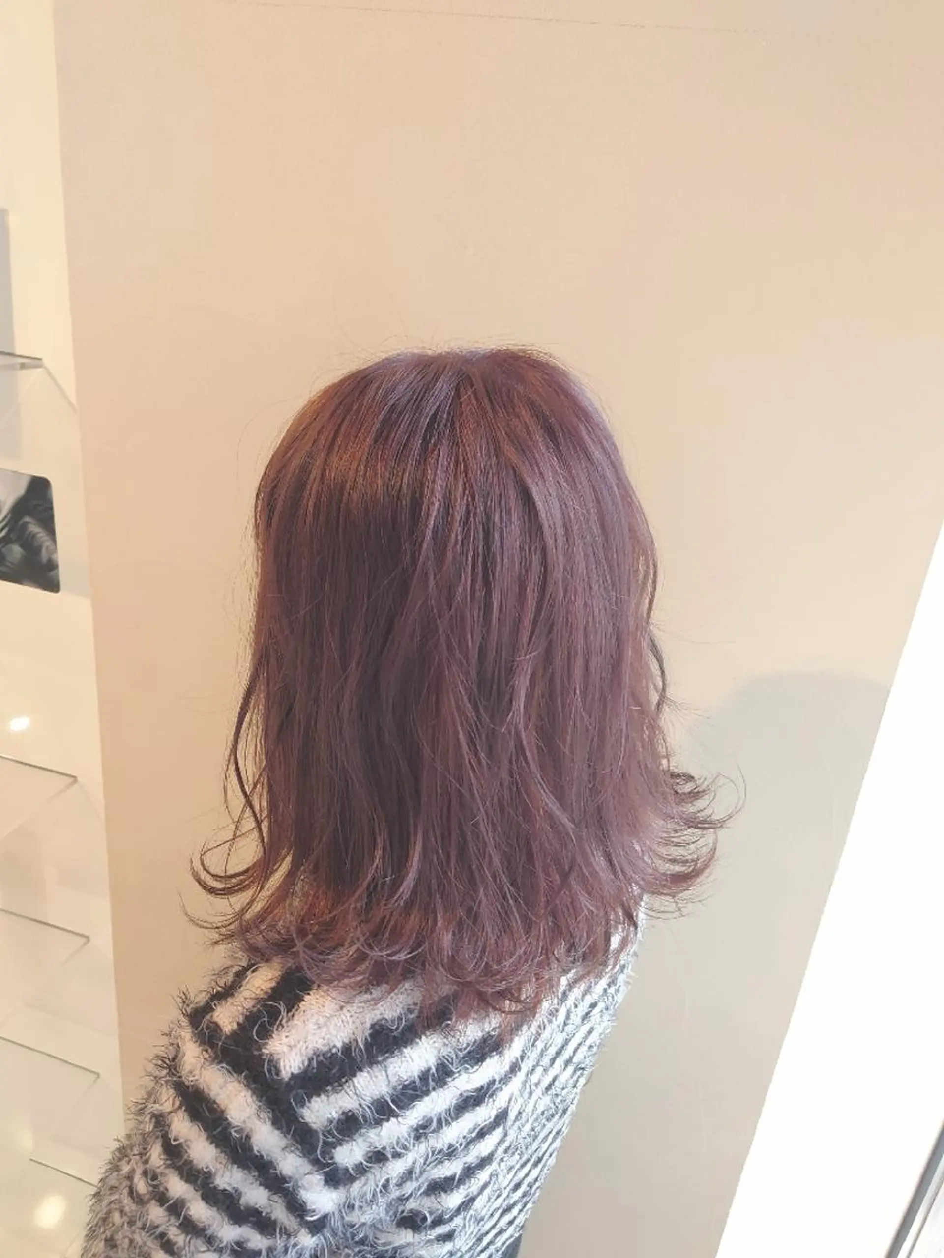 セミロング カラー iss所属・メンズ/パーマ特化 /波巻き/林洋平のヘアスタイル