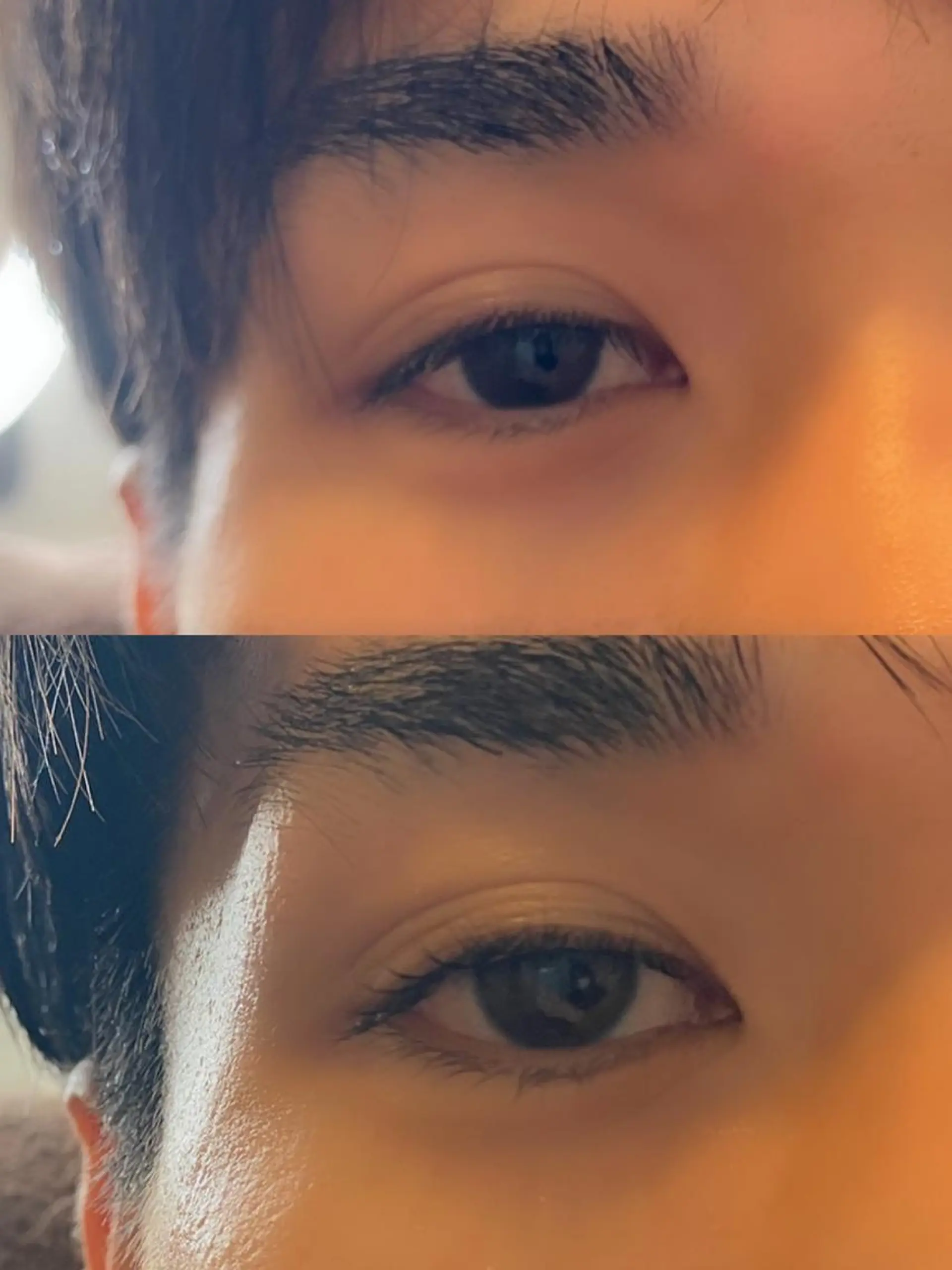 メンズ マツエク・マツパ ナチュラル Hair&Make Nahoのマツエク・マツパデザイン