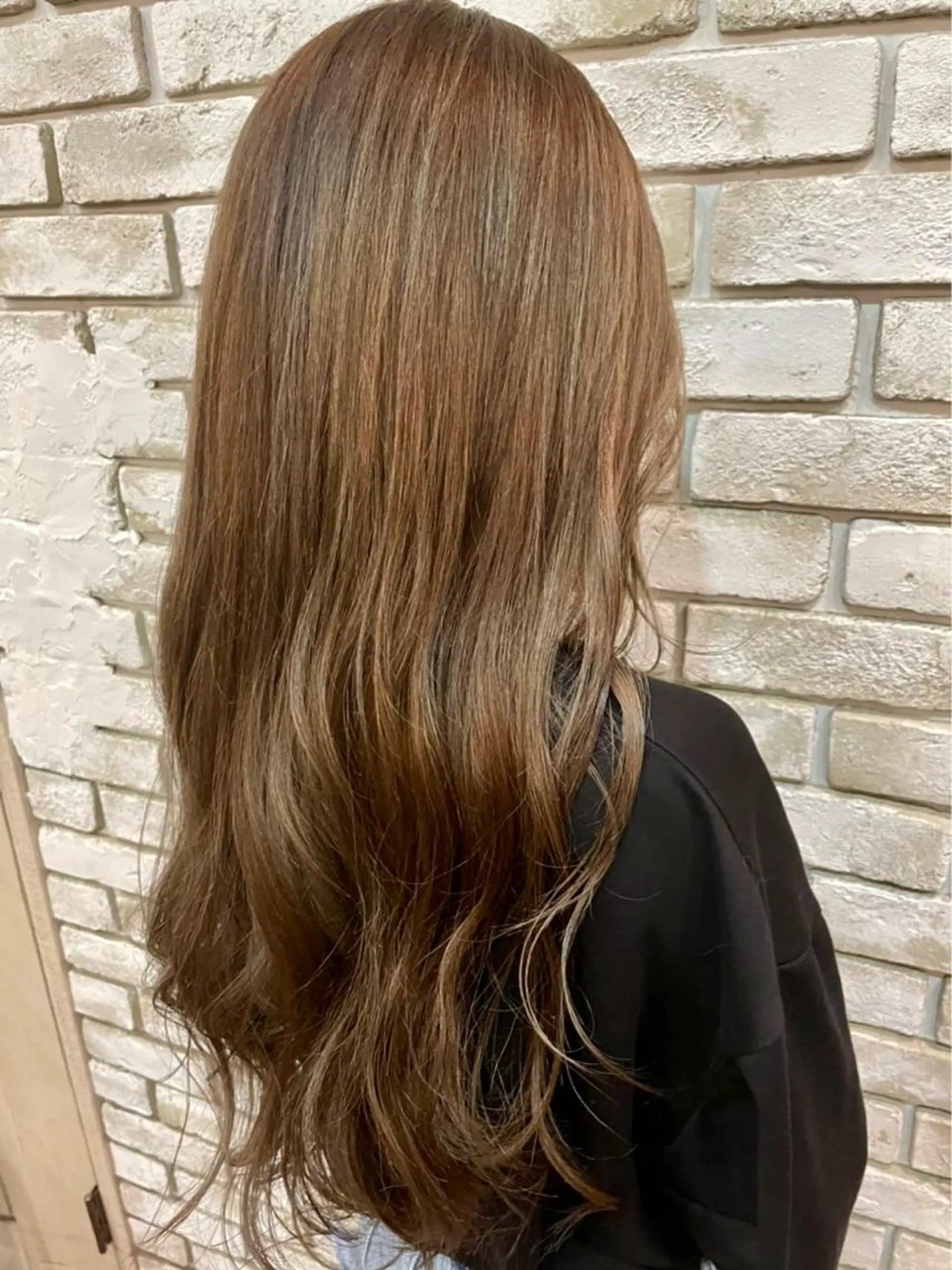 ミディアム カラー 中村咲月/髪質改善 /耳つぼジュエリーのヘアスタイル