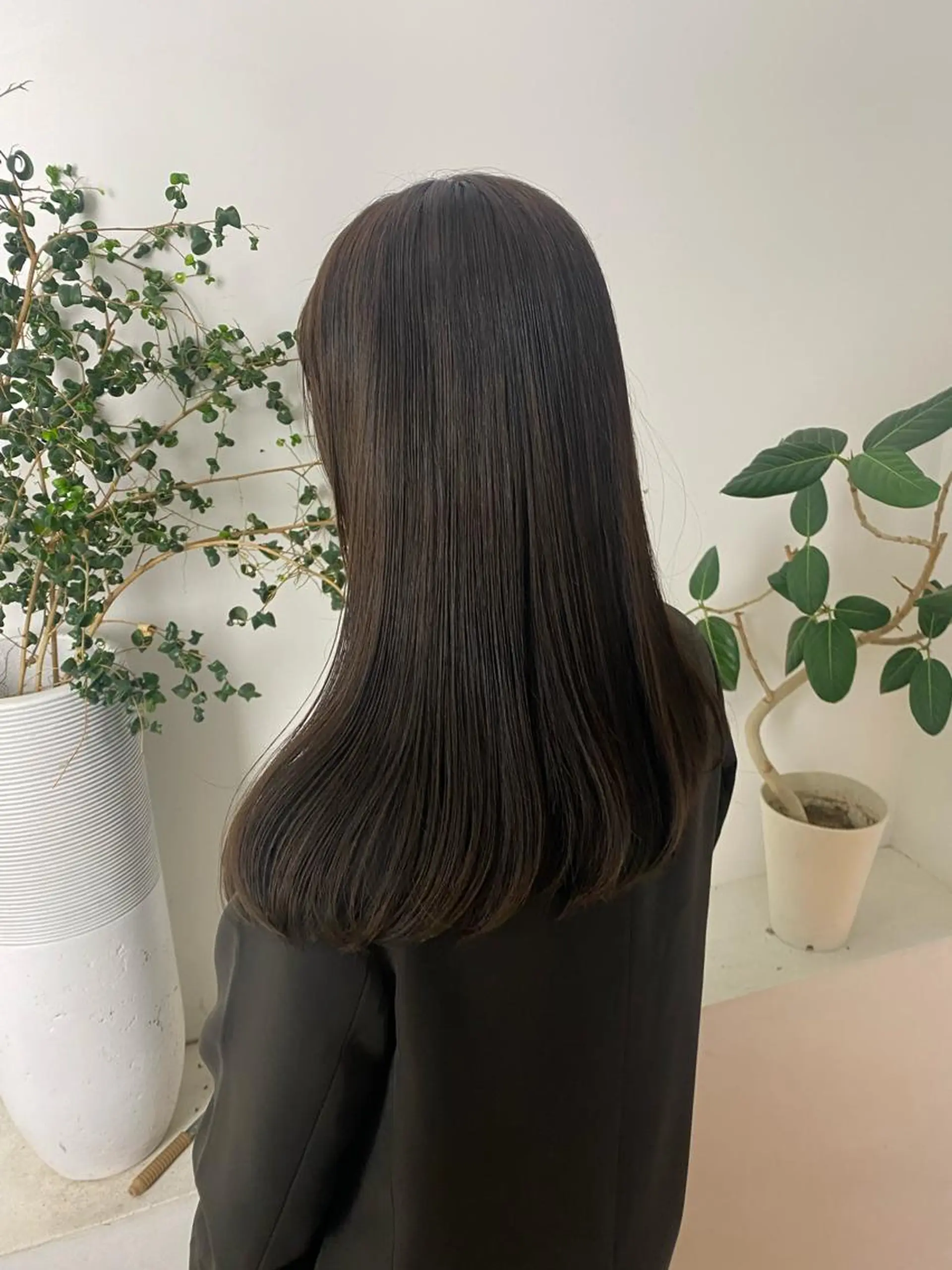 ロング カラー 顔周りカット/透明感 カラー✂️MEIのヘアスタイル