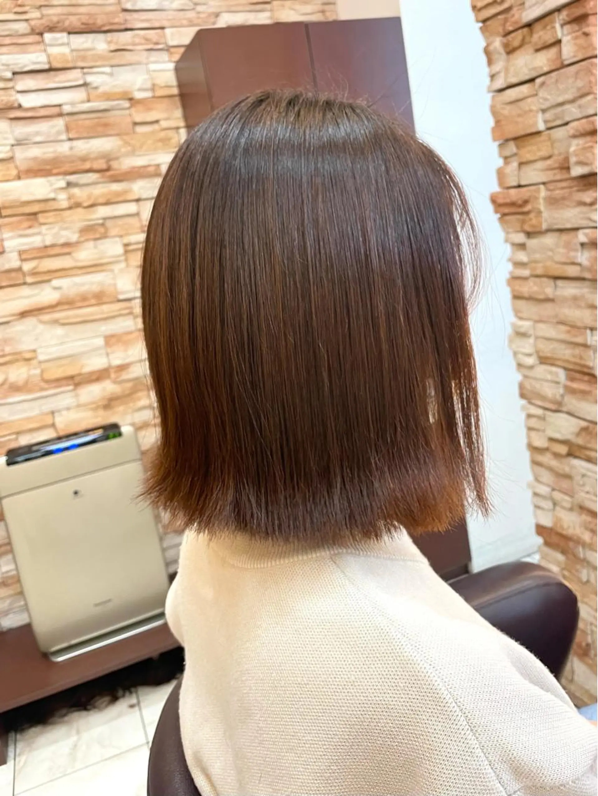 ショート カット 縮毛矯正 新籾 尚哉のヘアスタイル