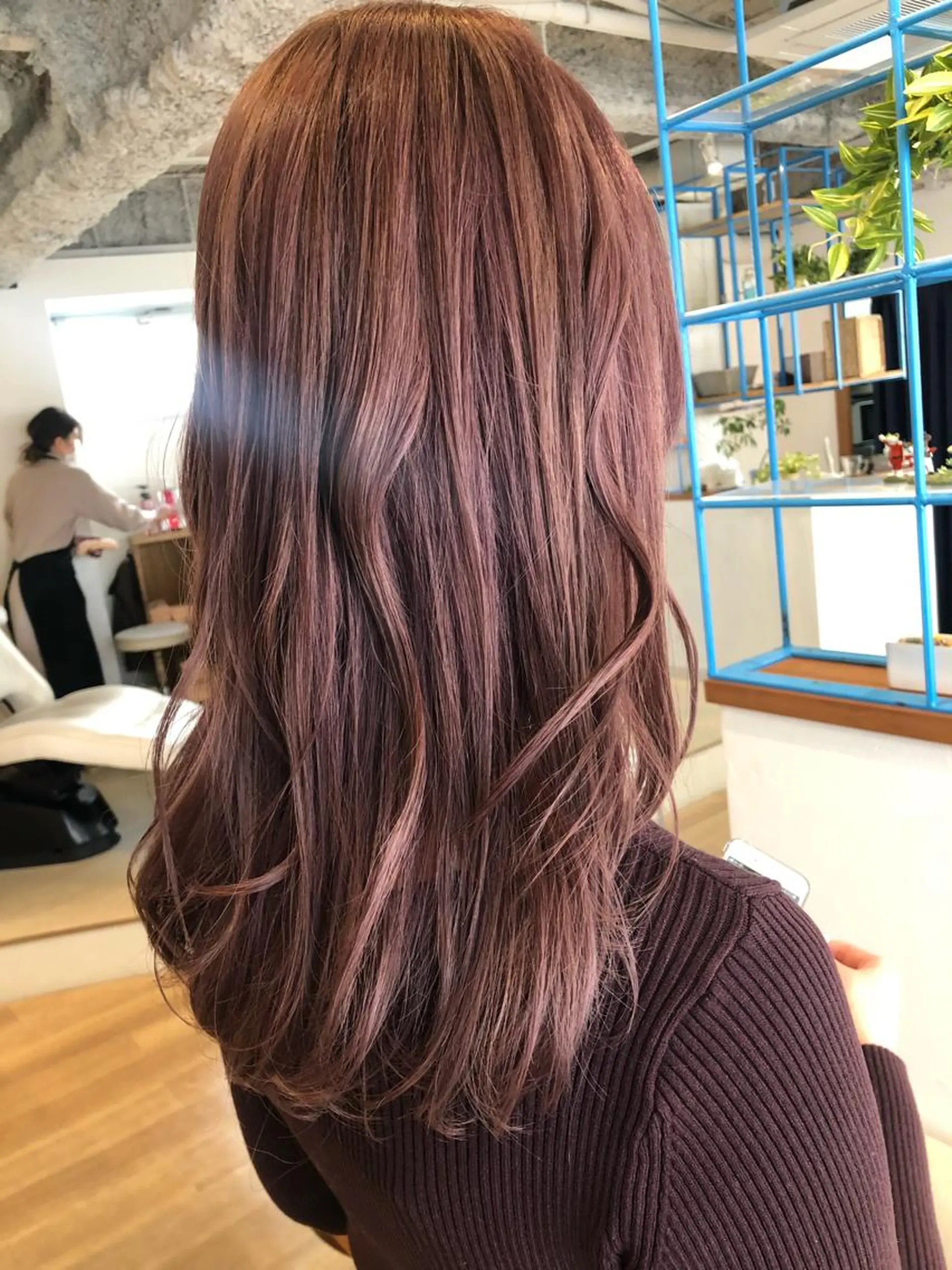 カラー ヘアカラー 伊藤 かなのヘアスタイル