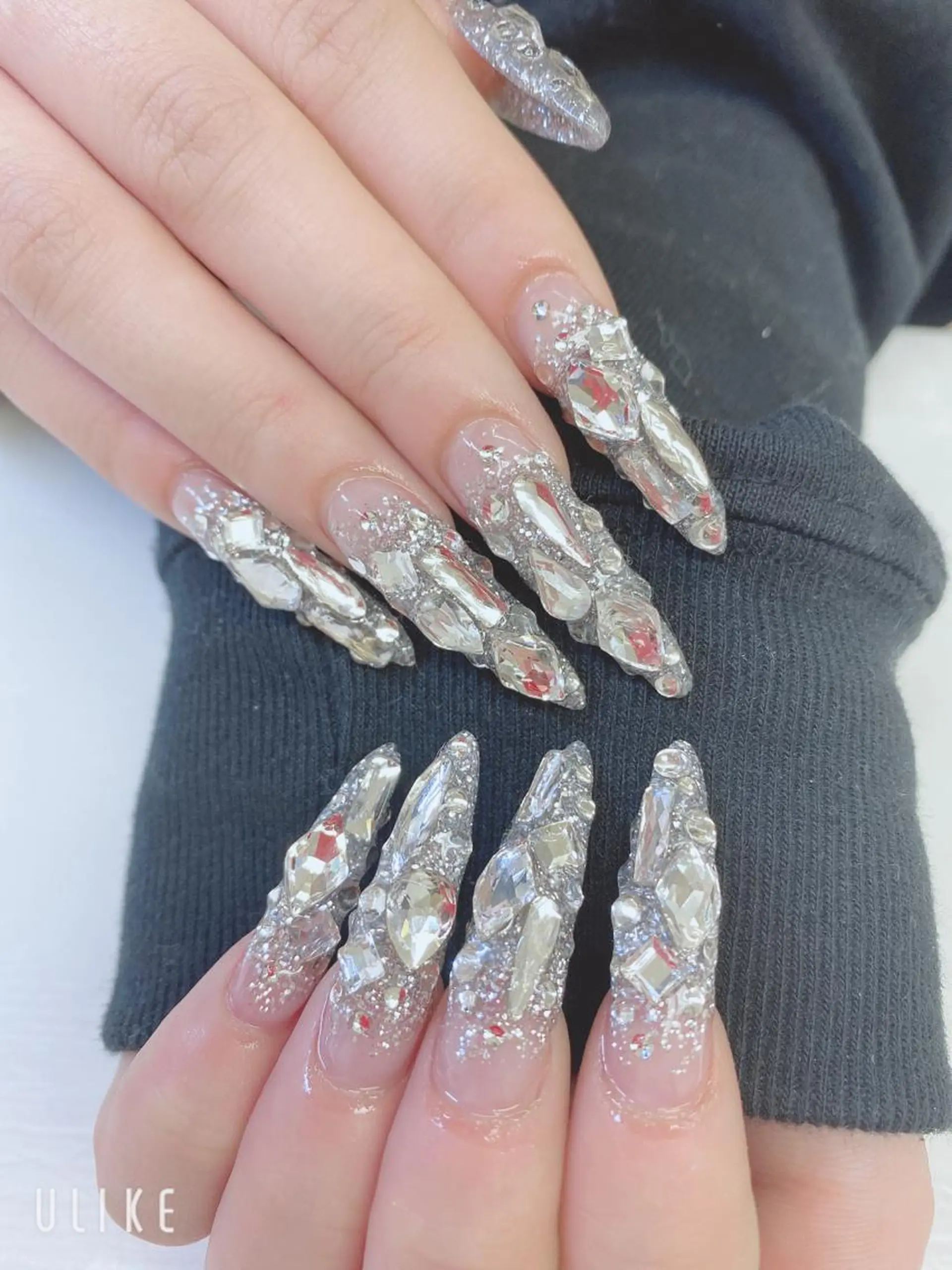 ロング ハンドネイル JNA認定講師🌸 RIEのネイルデザイン